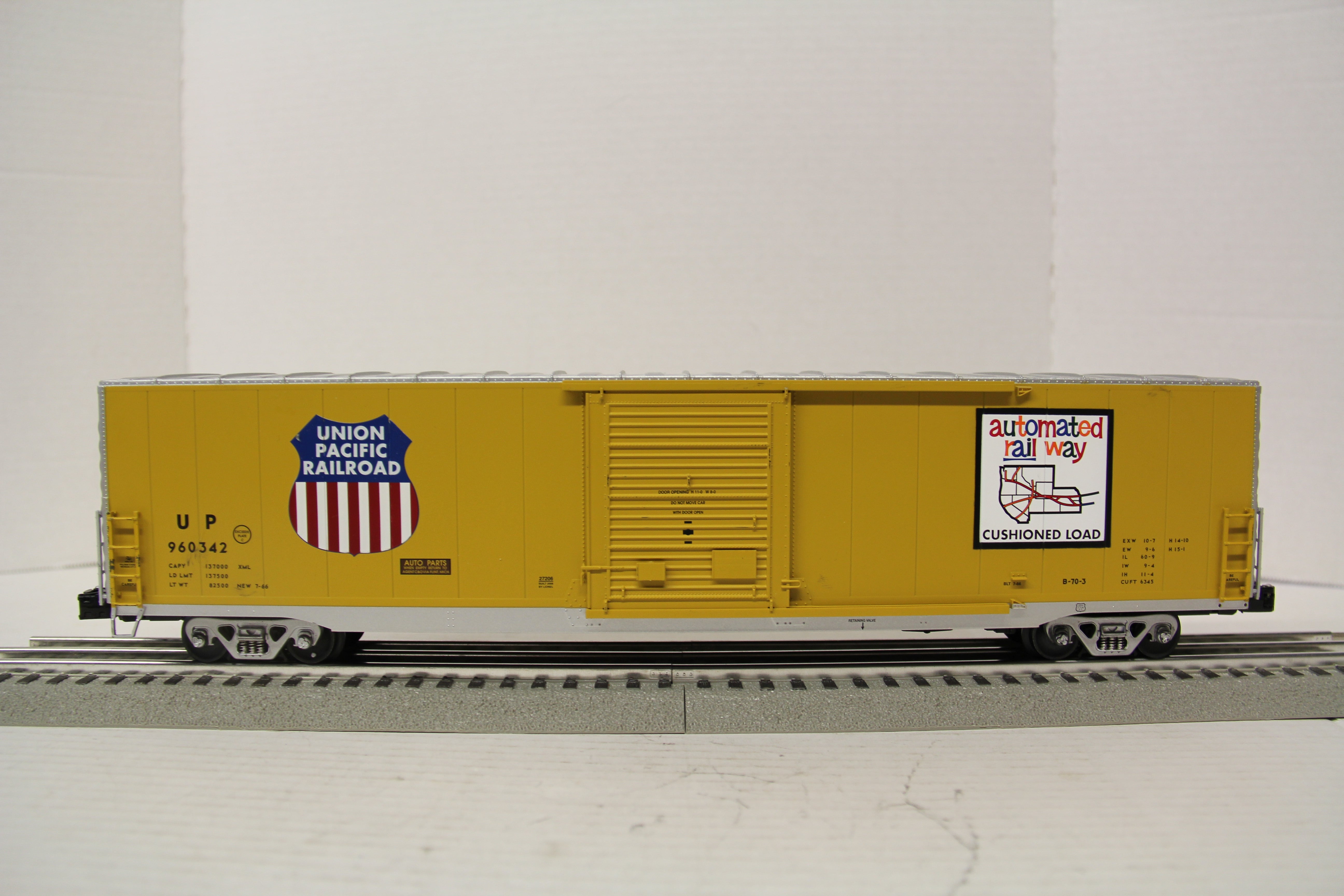 Lionel 6-27206 Union Pacific 60' Boxcar-Second hand-M5620