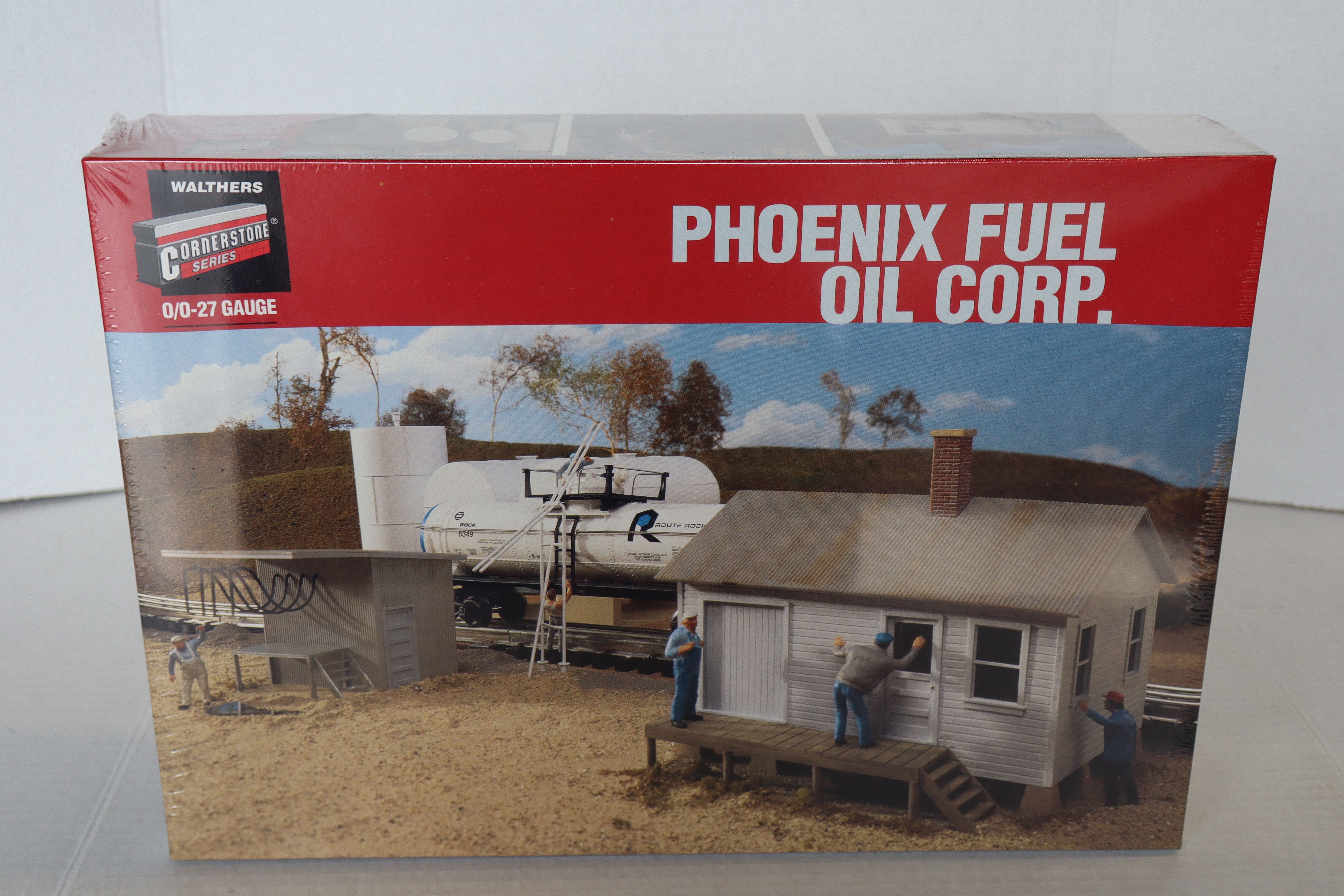 Walthers Cornerstone Series  #933-3304 O/027 Phoenix Fuel Oil Corp. Kit-Second hand-M8236