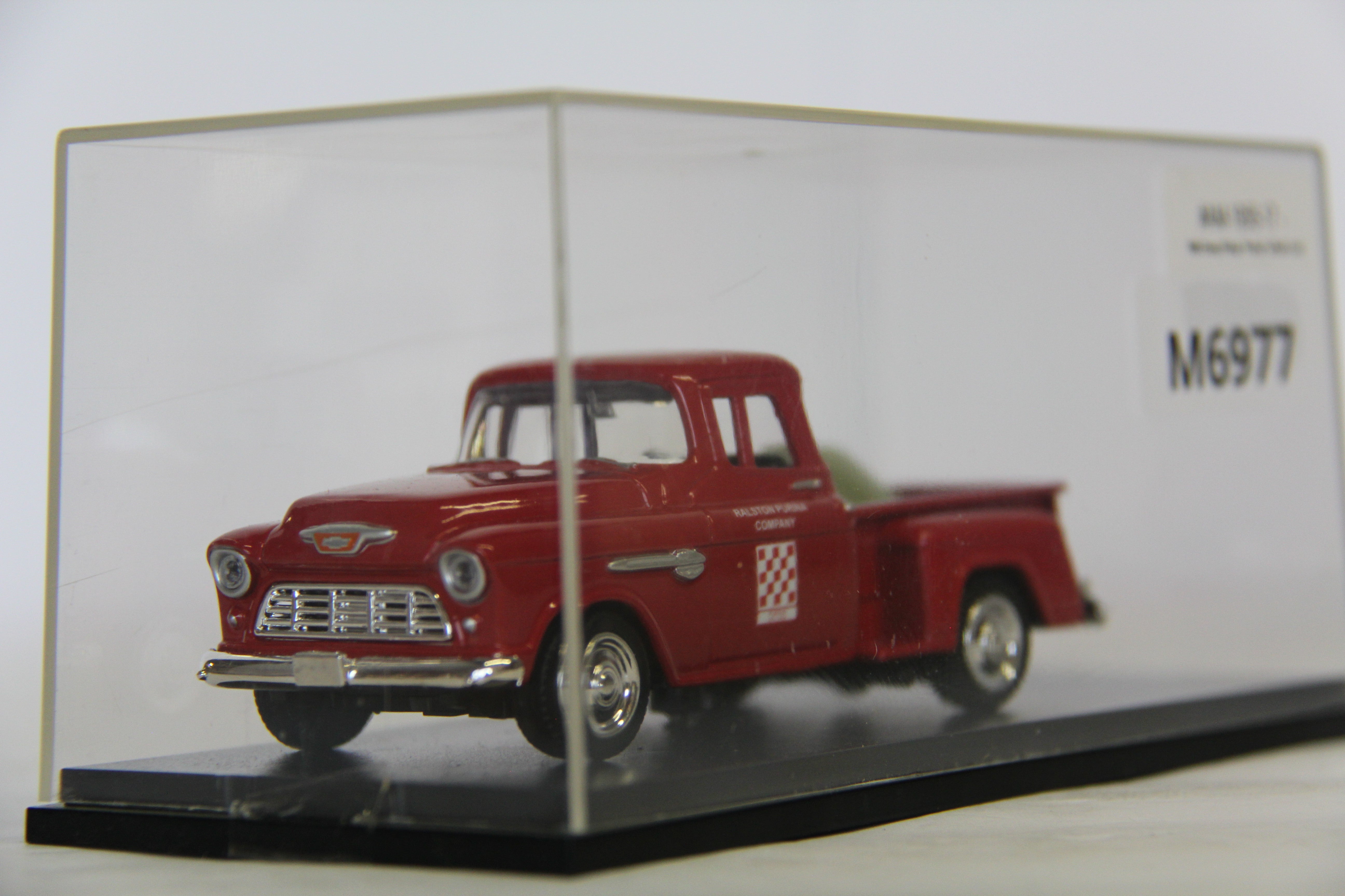 American Heritage Models AM-1955-17 1955 Chevy Pickup "Purina" with Sack Load-Second hand-M6977