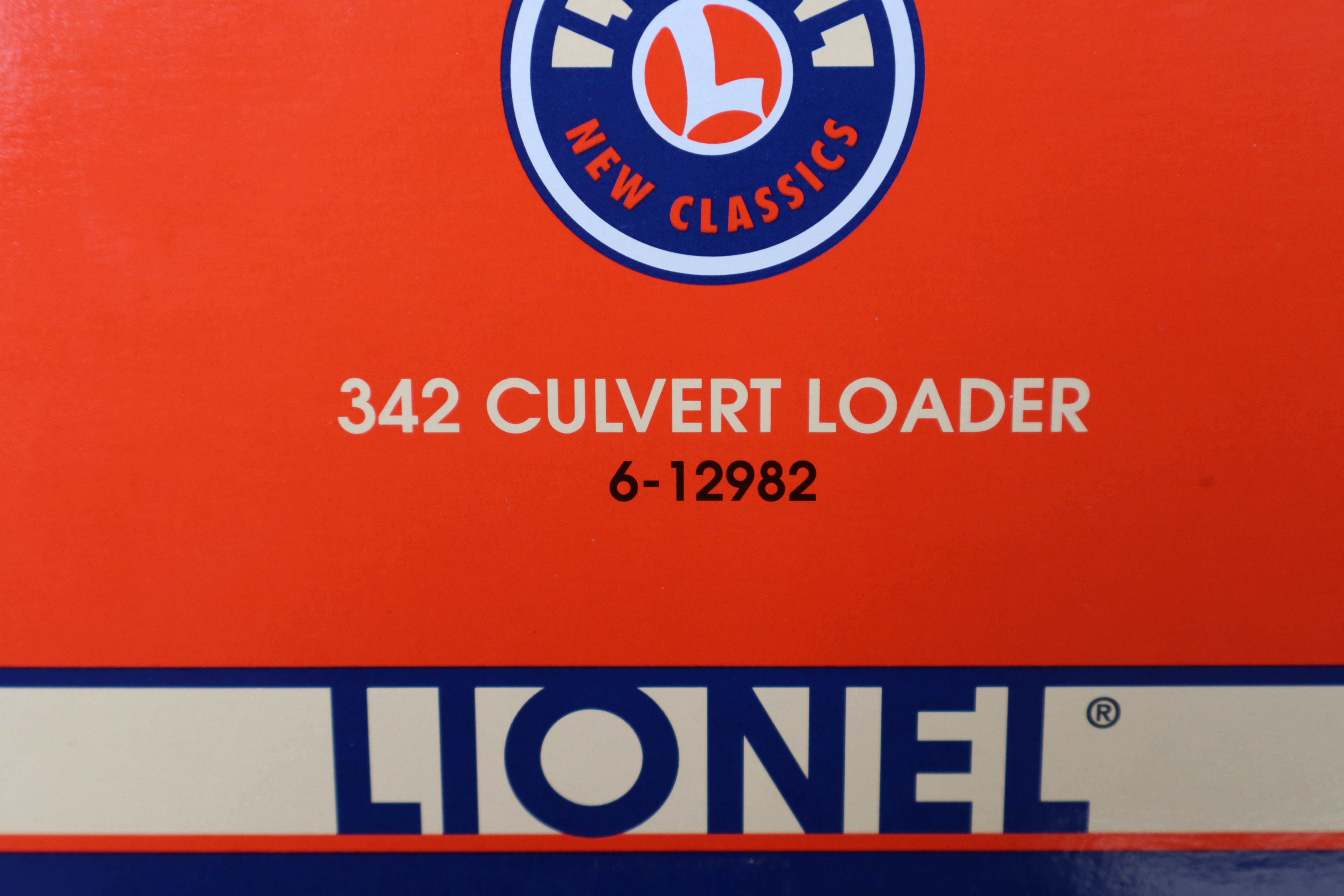 Lionel 6-12983 Culvert UnLoader CONVENTIONAL & 6-19429 -6342 Culvert Red Gondola & 6-12982 Culvert Loader 3 Set-Second hand-M8240