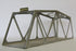 Marx Railway Rock Island Silver (Metal) Bridge-Second hand-M6979