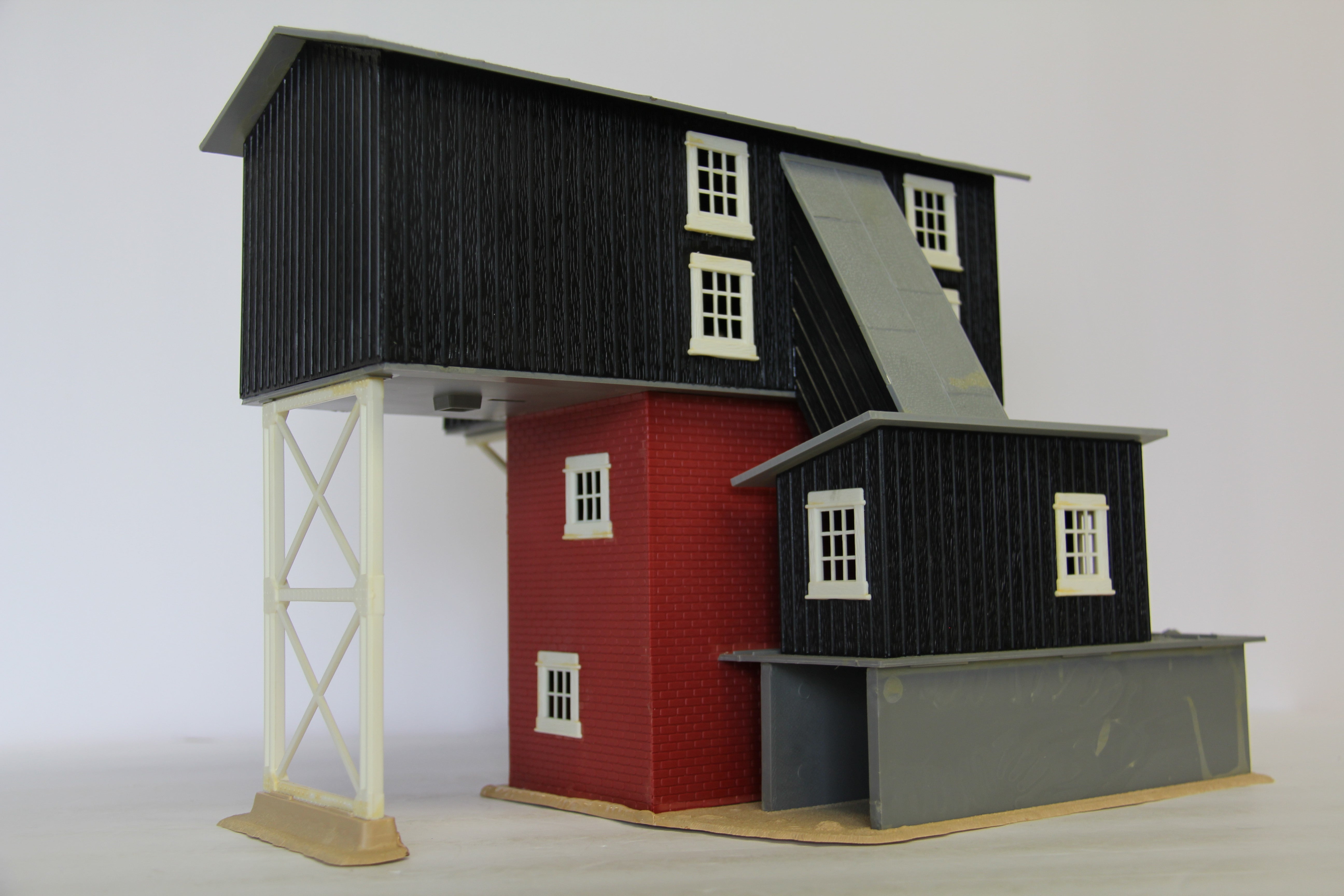 Lionel 6-12904 Coaling Station building Kit ASSEMBLED-Second hand-M6980