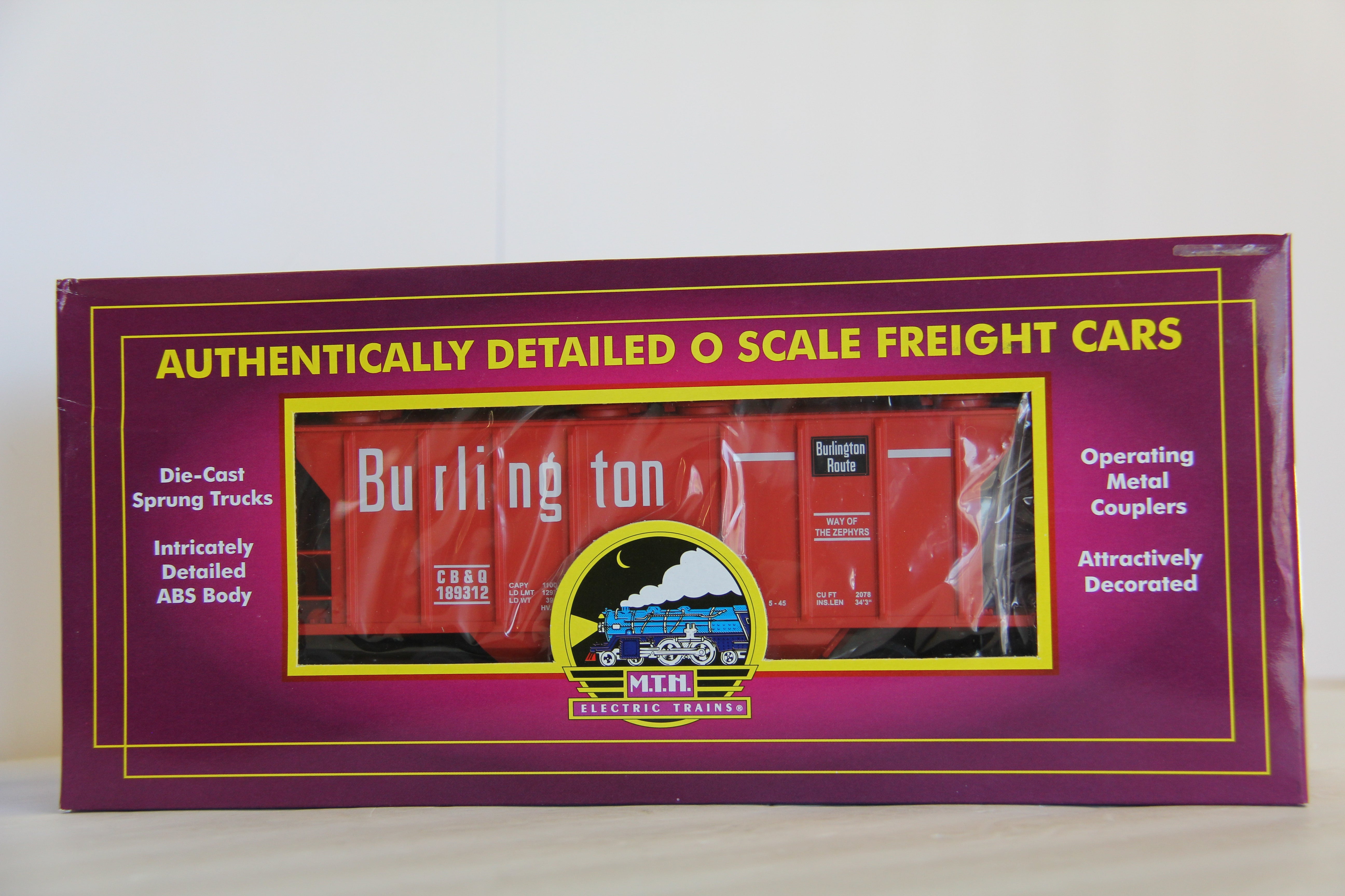 MTH 20-97105 Burlington PS-2 Hopper-Second hand-M6981
