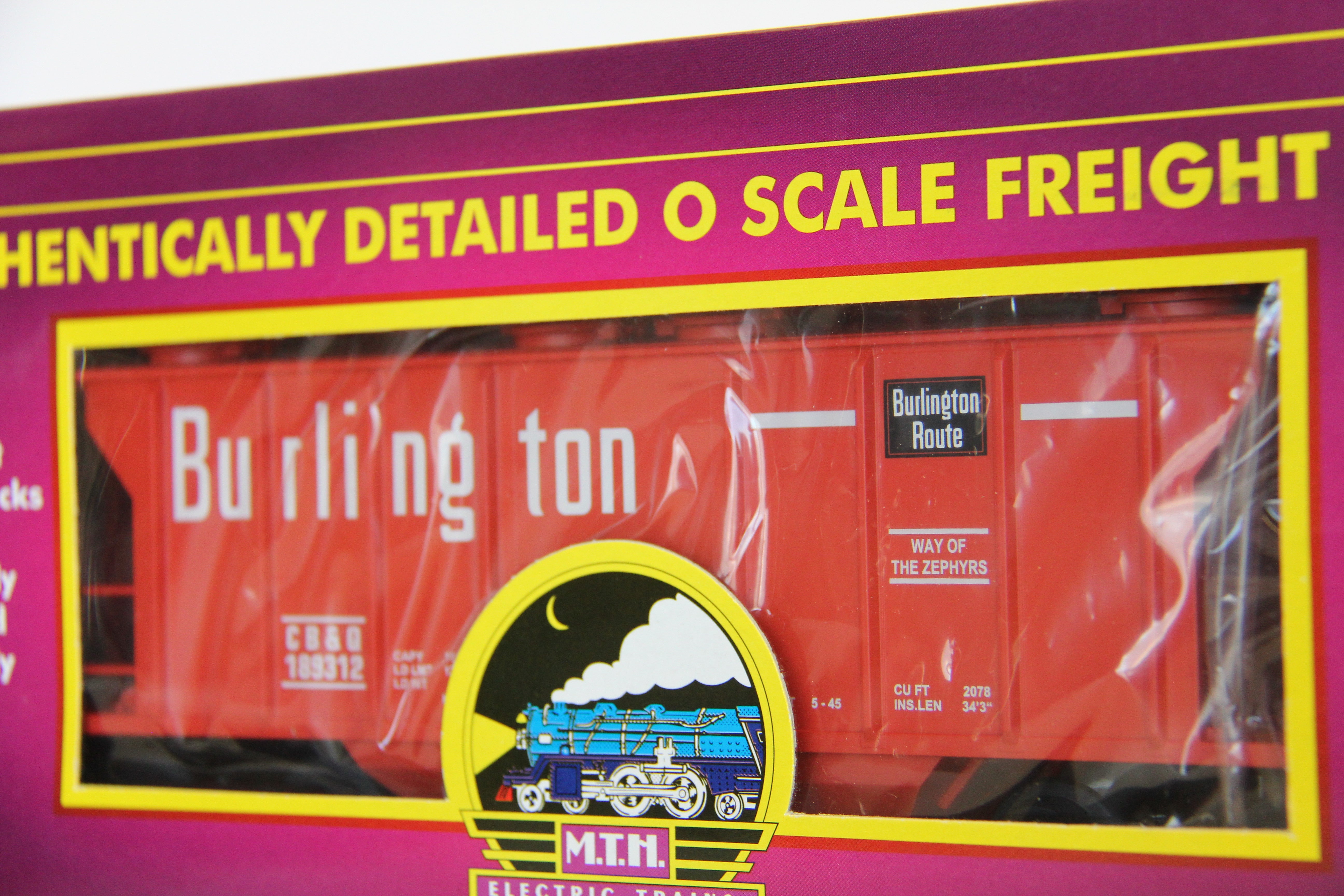 MTH 20-97105 Burlington PS-2 Hopper-Second hand-M6981