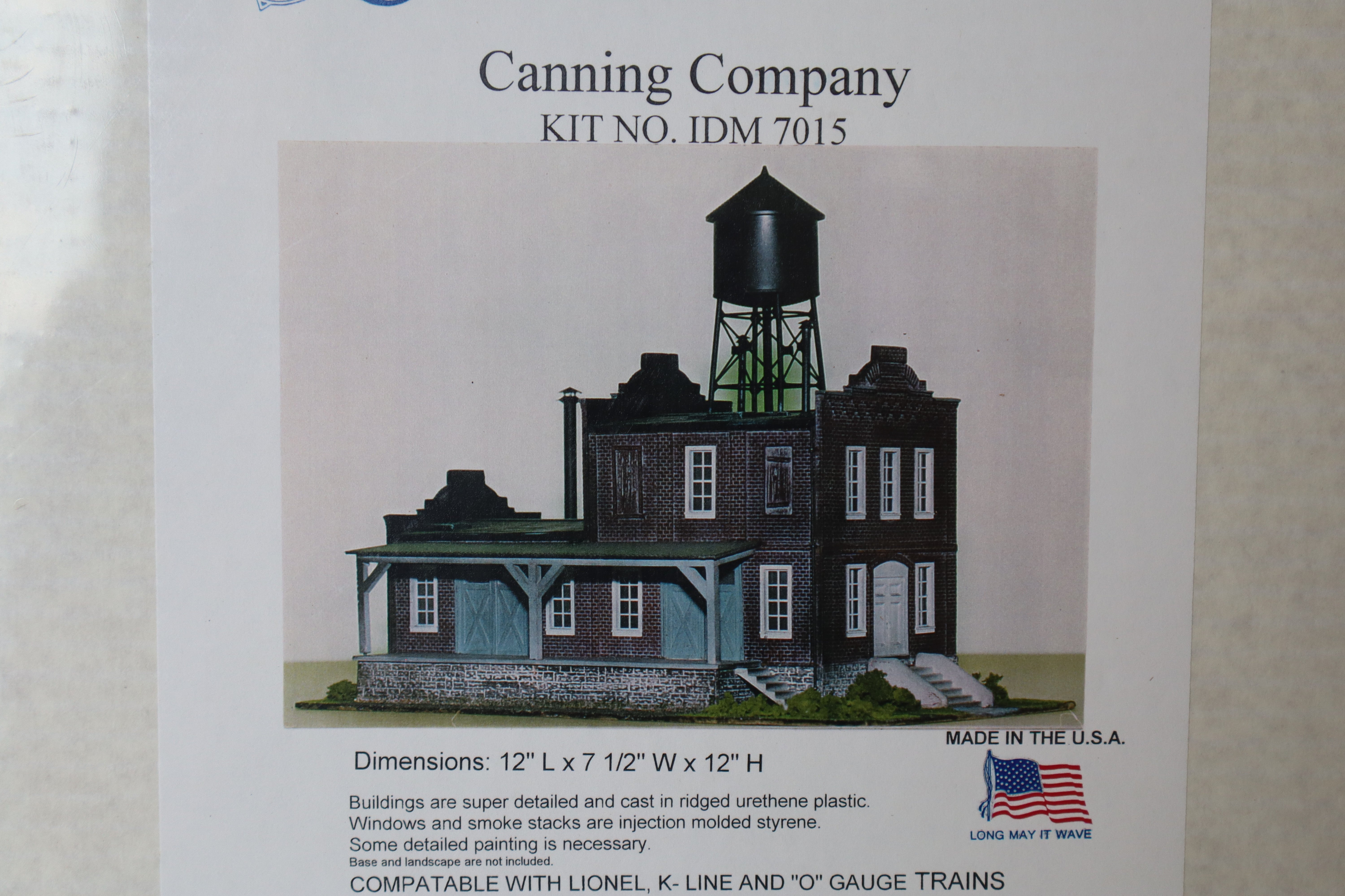Industrial Rail #7015 Canning Company Kit-Second hand-M8248