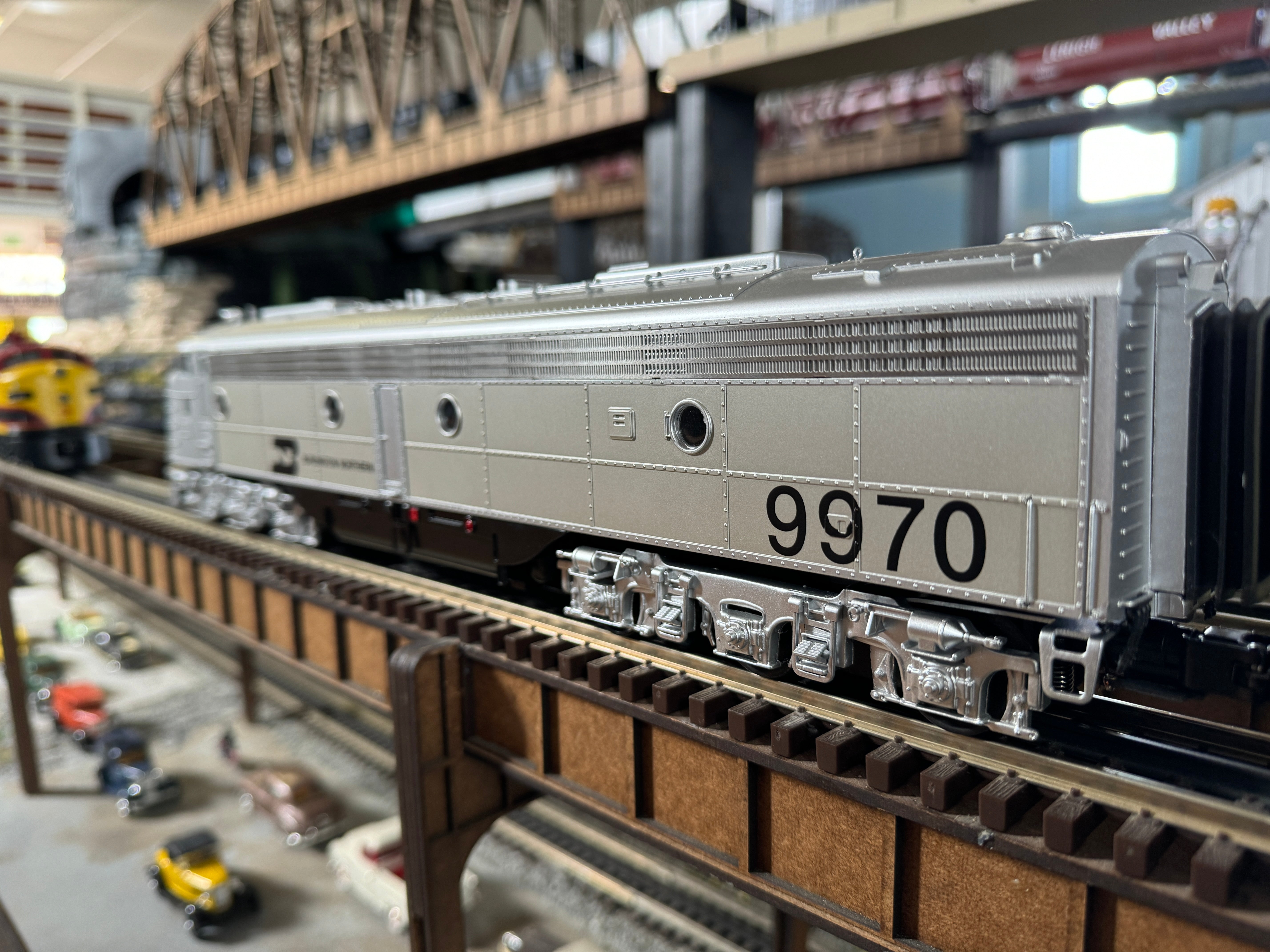 Atlas O 30138253S - Premier - E8 Diesel Locomotive "Burlington Northern" #9970 w/ PS3 (Powered) - Custom Run for MrMuffin'sTrains