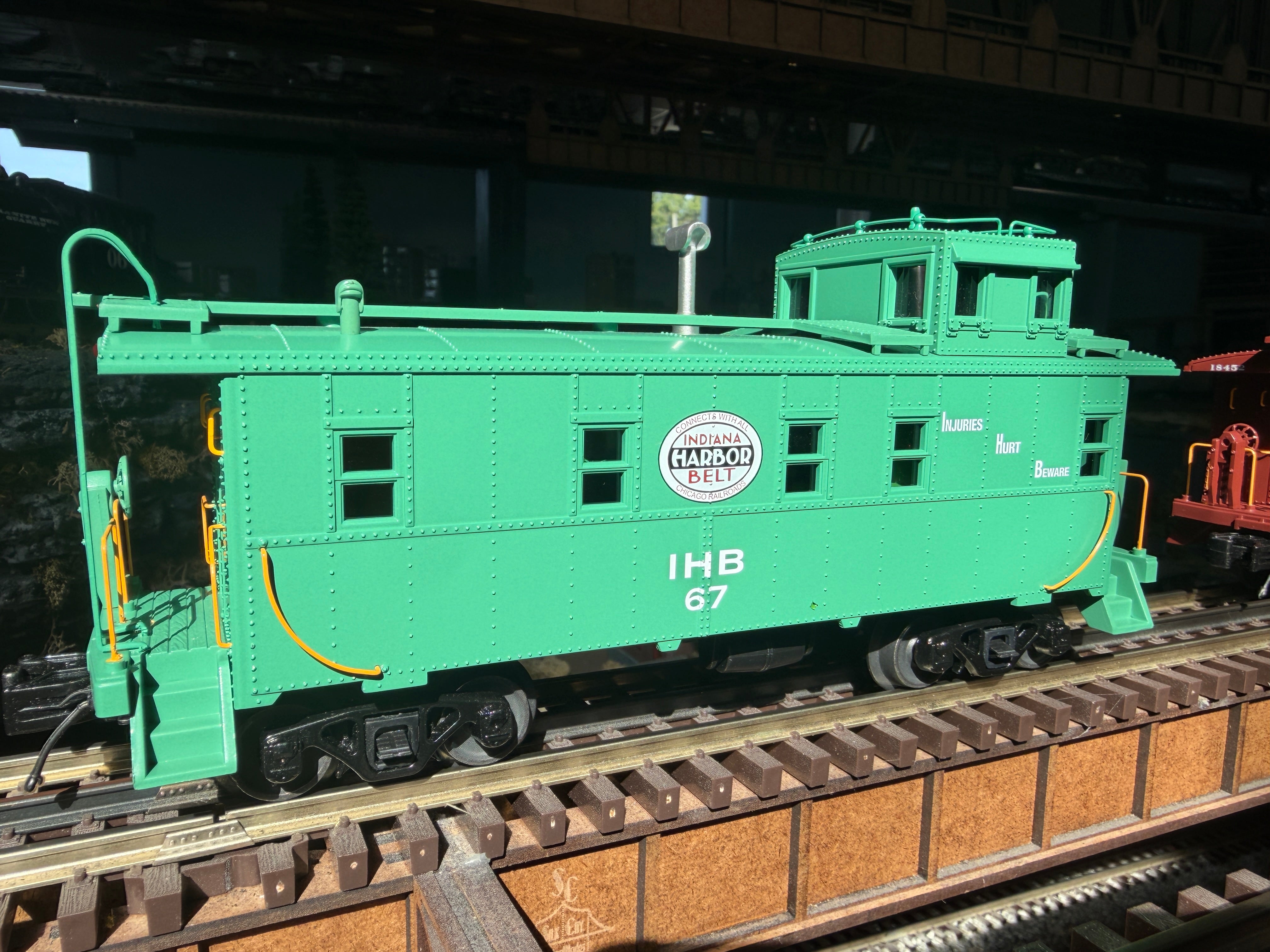 MTH 20-91897 - Premier - Steel Caboose "Indiana Harbor Belt" #75 - Custom Run for MrMuffin'sTrains