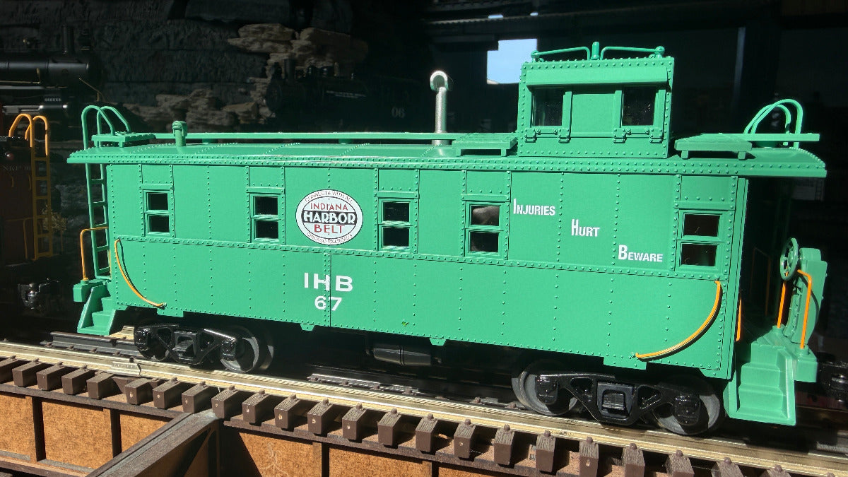 MTH 20-91897 - Premier - Steel Caboose "Indiana Harbor Belt" #75 - Custom Run for MrMuffin'sTrains