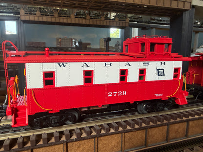 MTH 20-91906 - Premier - Steel Caboose "Wabash" #2527 - Custom Run for MrMuffin'sTrains