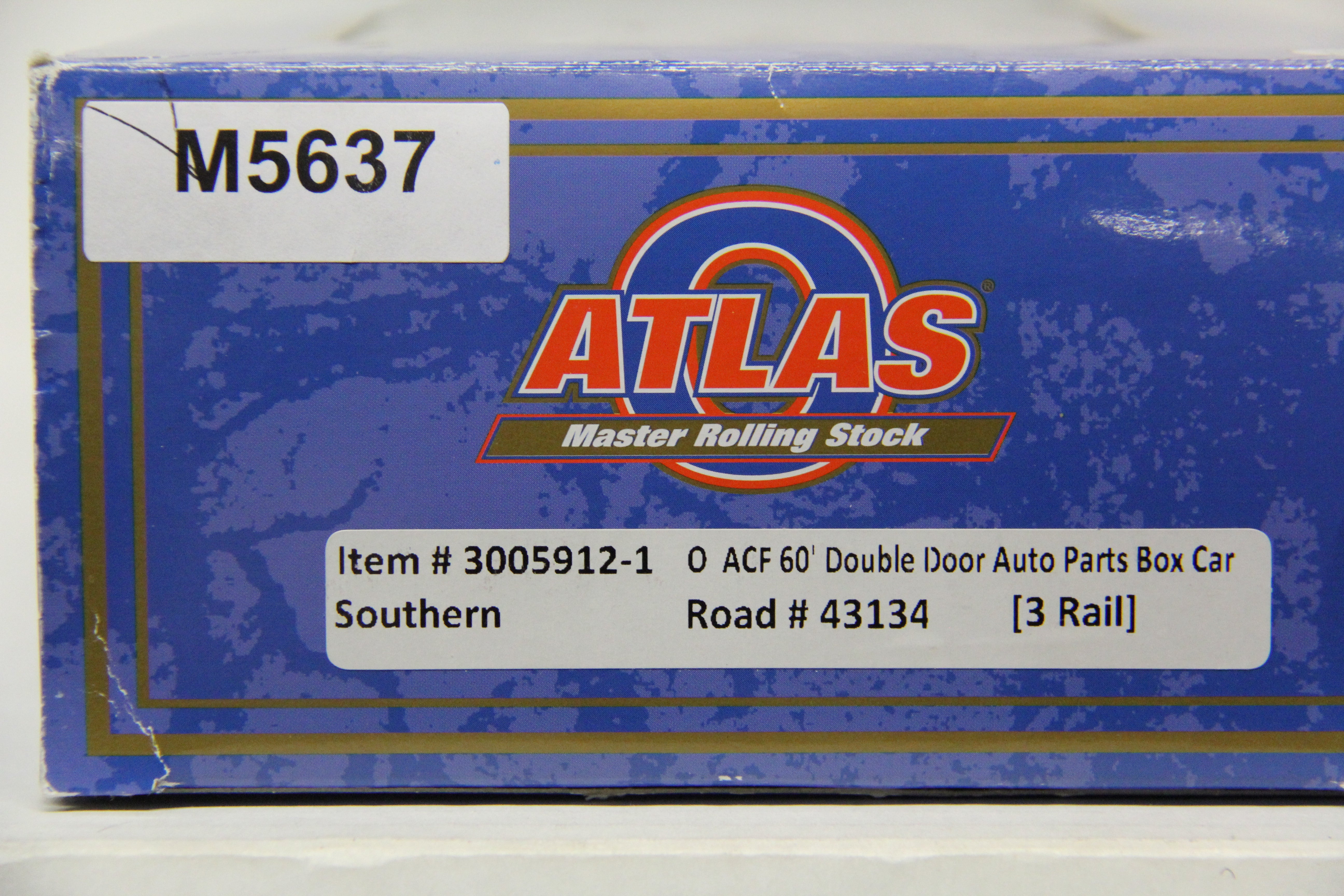 Atlas #3005912-1 Southern ACF 60' Double Door Auto Parts Box Car-Second hand-M5637