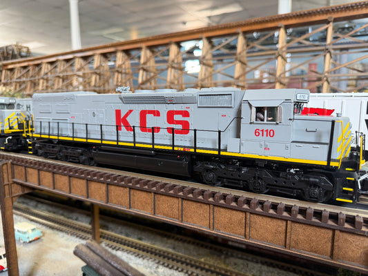 MTH 20-22123-1 - Premier - SD40T-2 Tunnel Motor Diesel Engine "Kansas City Southern" #6110 w/ PS3