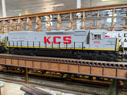 MTH 20-22123-1 - Premier - SD40T-2 Tunnel Motor Diesel Engine "Kansas City Southern" #6110 w/ PS3