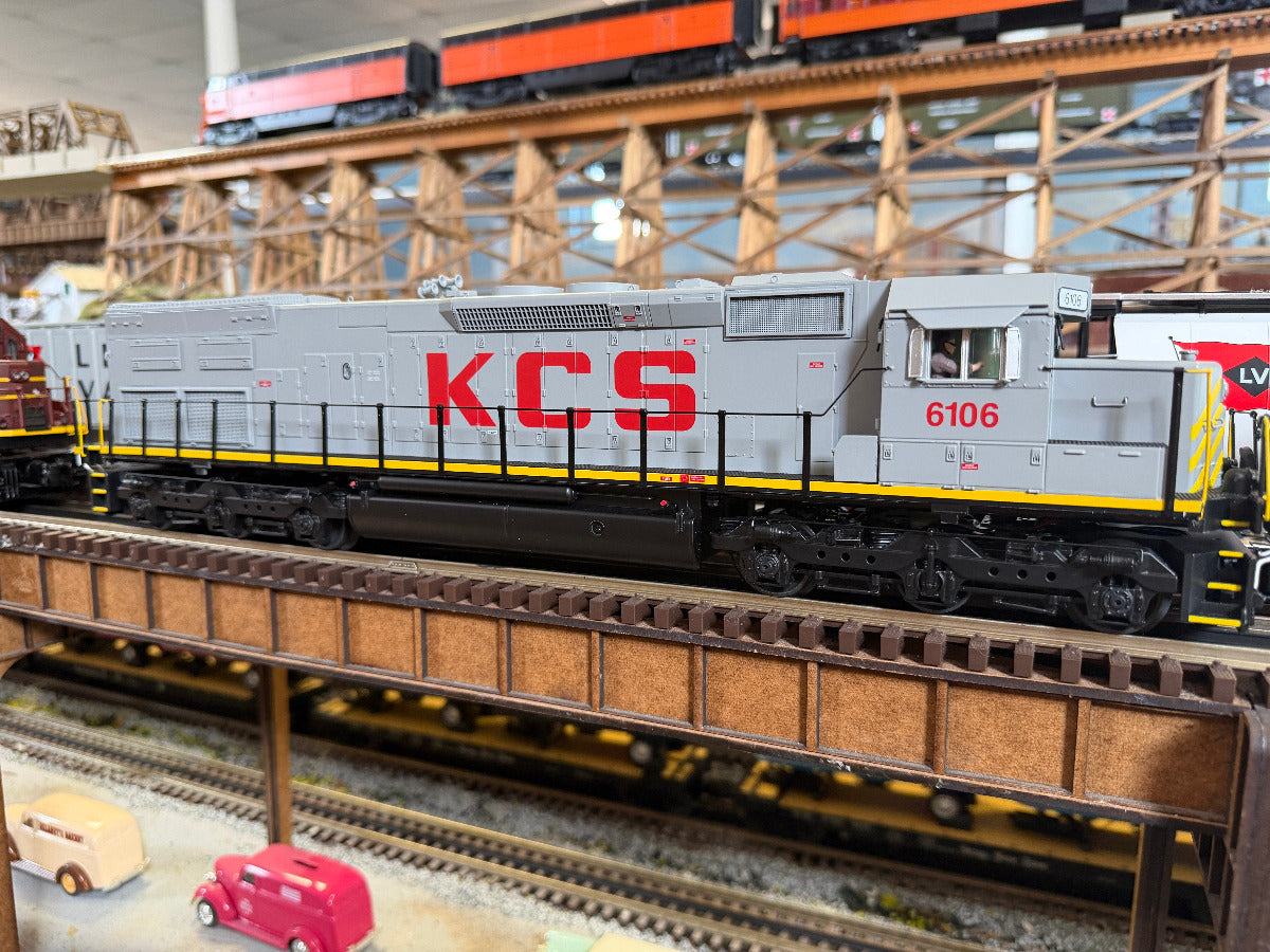 MTH 20-22122-1 - Premier - SD40T-2 Tunnel Motor Diesel Engine "Kansas City Southern" #6106 w/ PS3