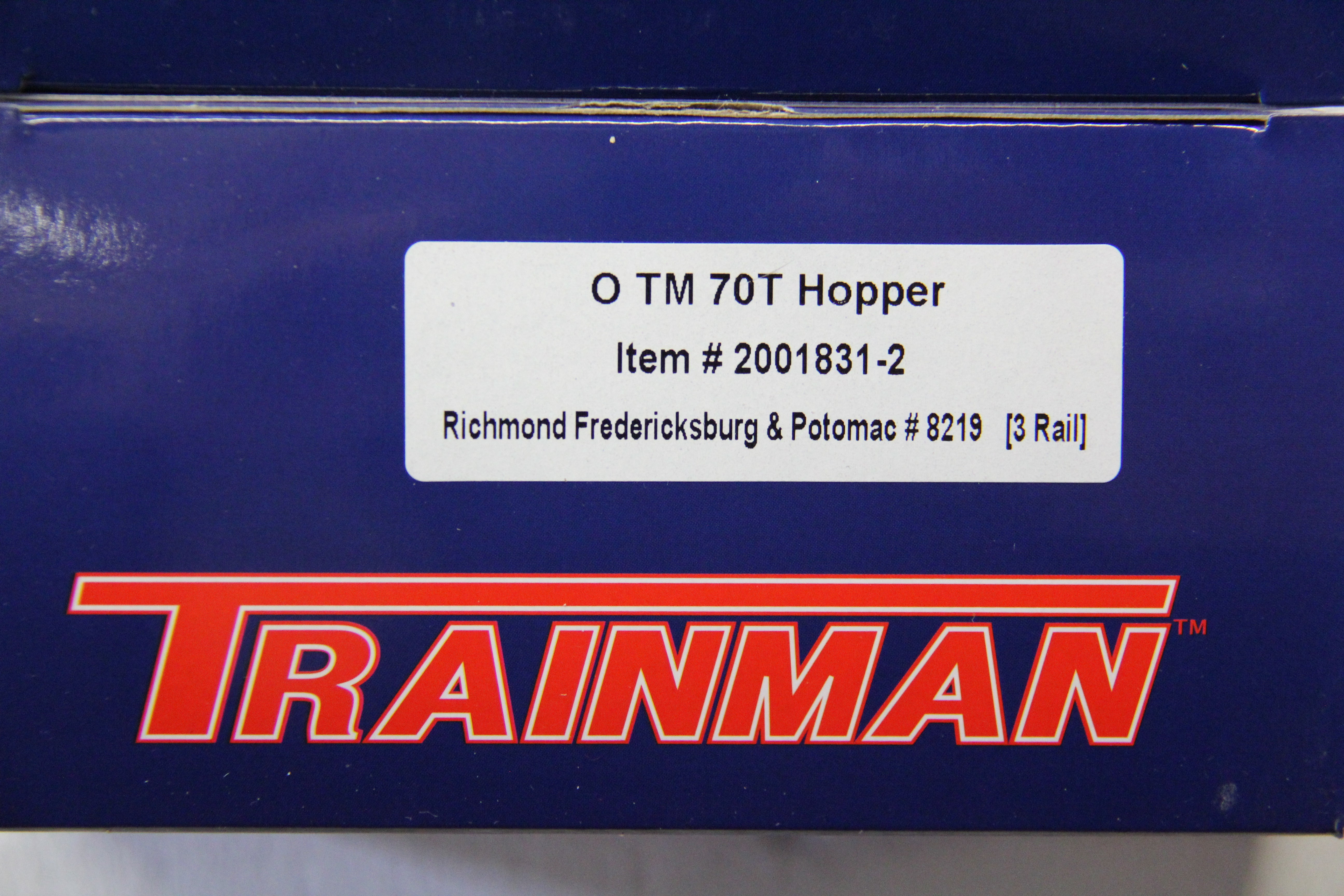 Atlas Trainman #2001831-1, -2 Richmond Fredericksburg & Potomac TM 70Ton Hopper-Second hand-M5644