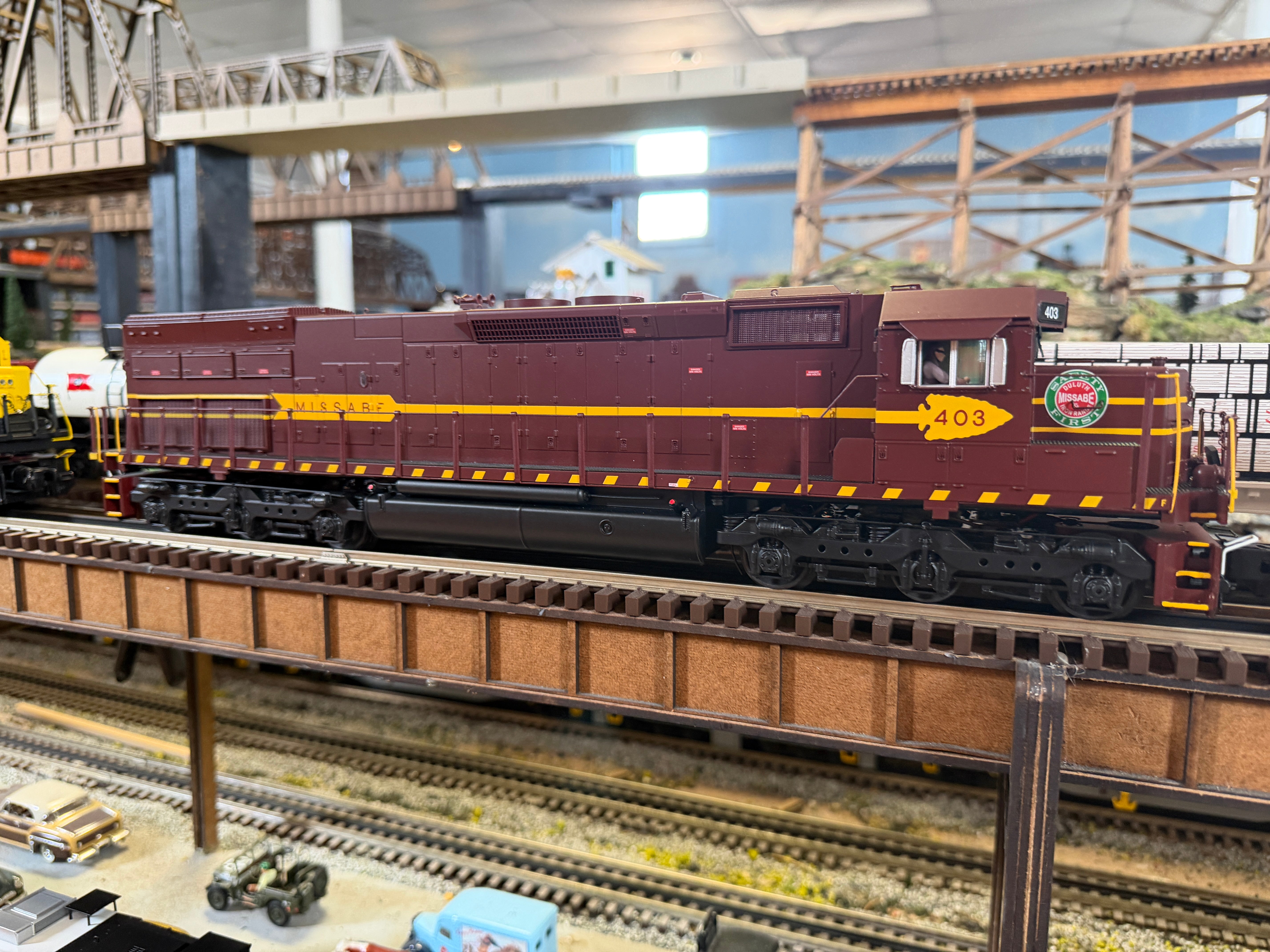 MTH 20-22183-1 - Premier - SD40T-2 Tunnel Motor Diesel Engine "Duluth, Missabe & Iron Range" #407 w/ PS3 - Custom Run for MrMuffin'sTrains