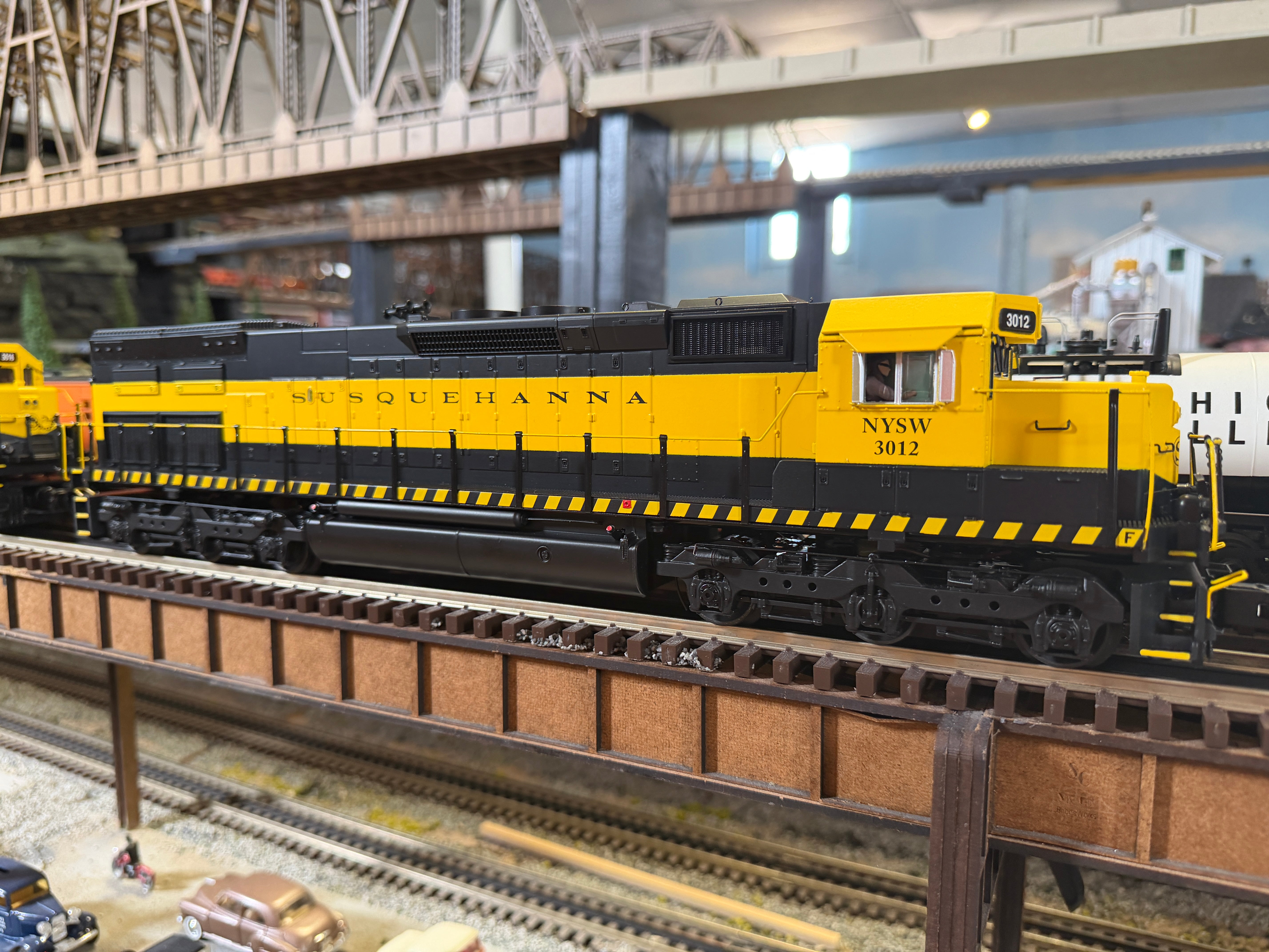 MTH 20-22119-1 - Premier - SD40T-2 Tunnel Motor Diesel Engine "Susquehanna" #3012 w/ PS3
