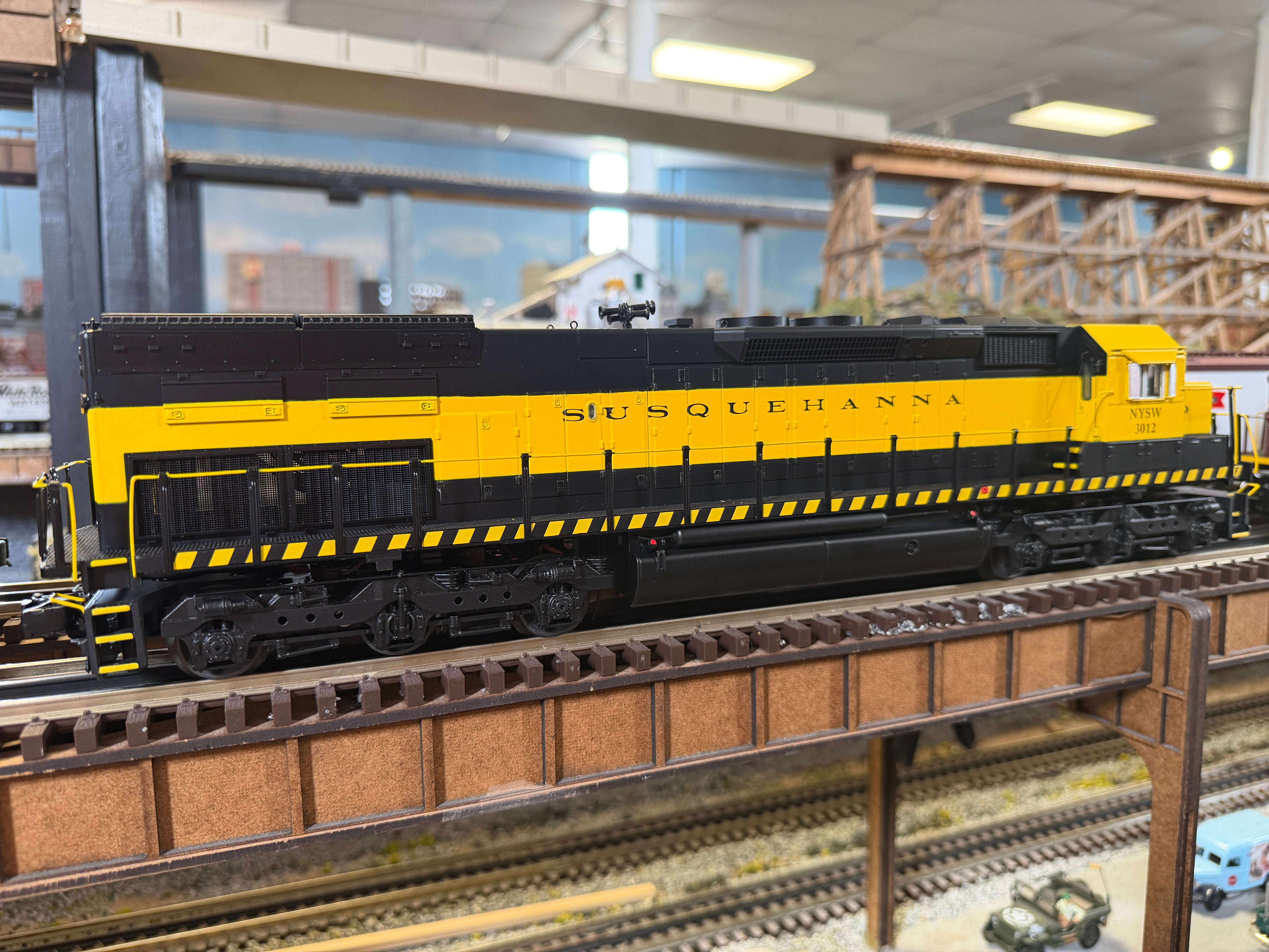MTH 20-22119-1 - Premier - SD40T-2 Tunnel Motor Diesel Engine "Susquehanna" #3012 w/ PS3
