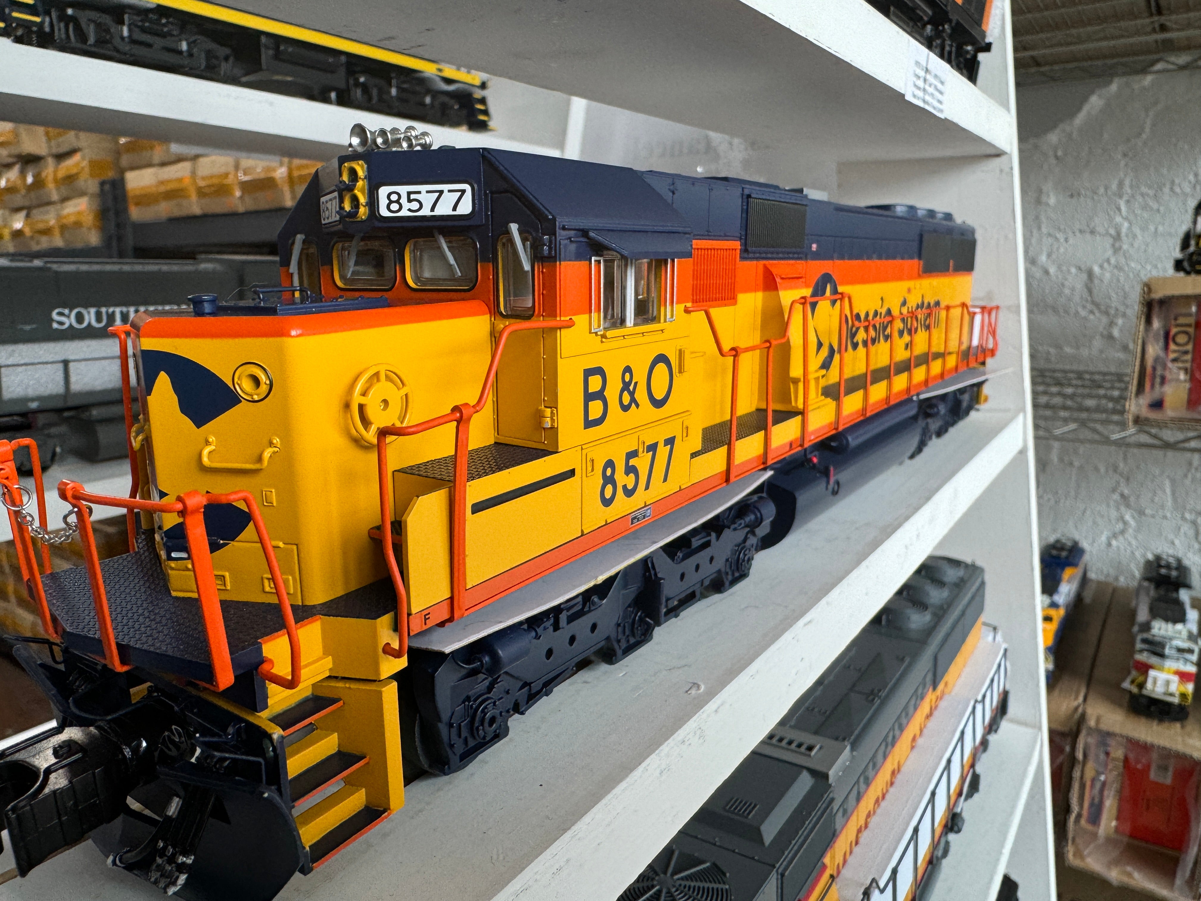 Lionel Legacy SD50's – tagged 