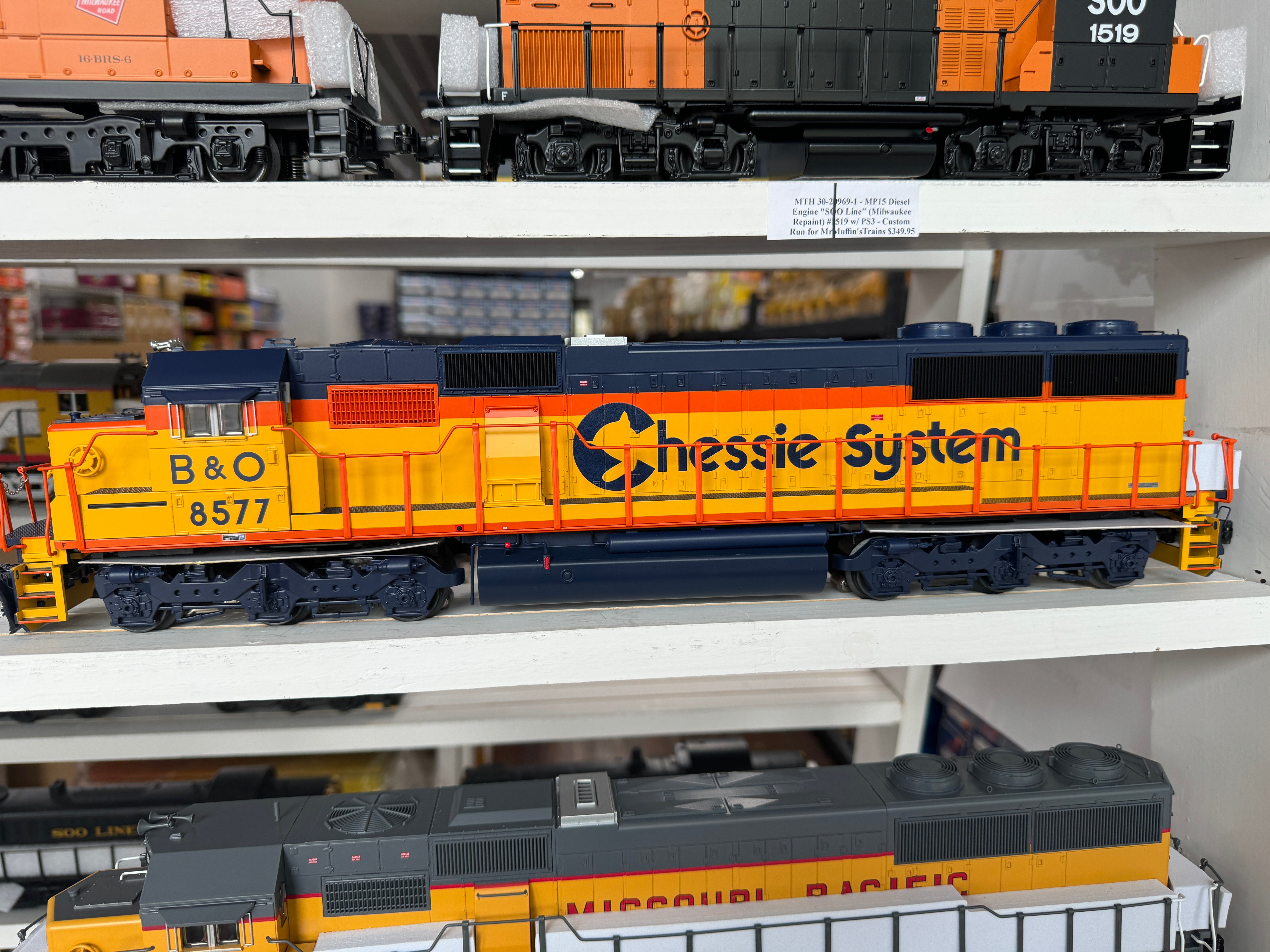 Lionel 2433232 - Legacy SD50 Diesel Engine "Baltimore & Ohio" #8584 (Chessie System)