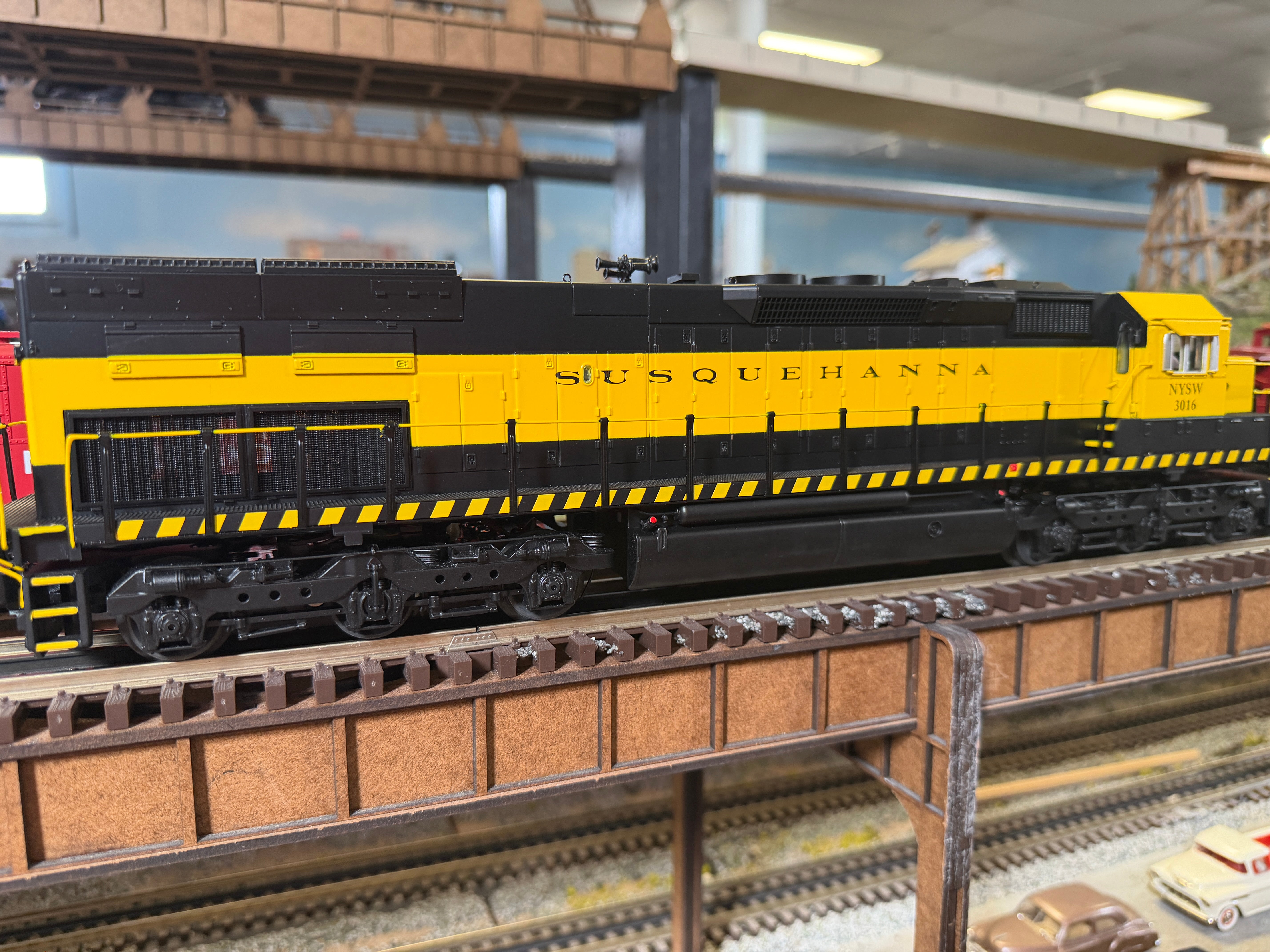 MTH 20-22120-1 - Premier - SD40T-2 Tunnel Motor Diesel Engine "Susquehanna" #3016 w/ PS3