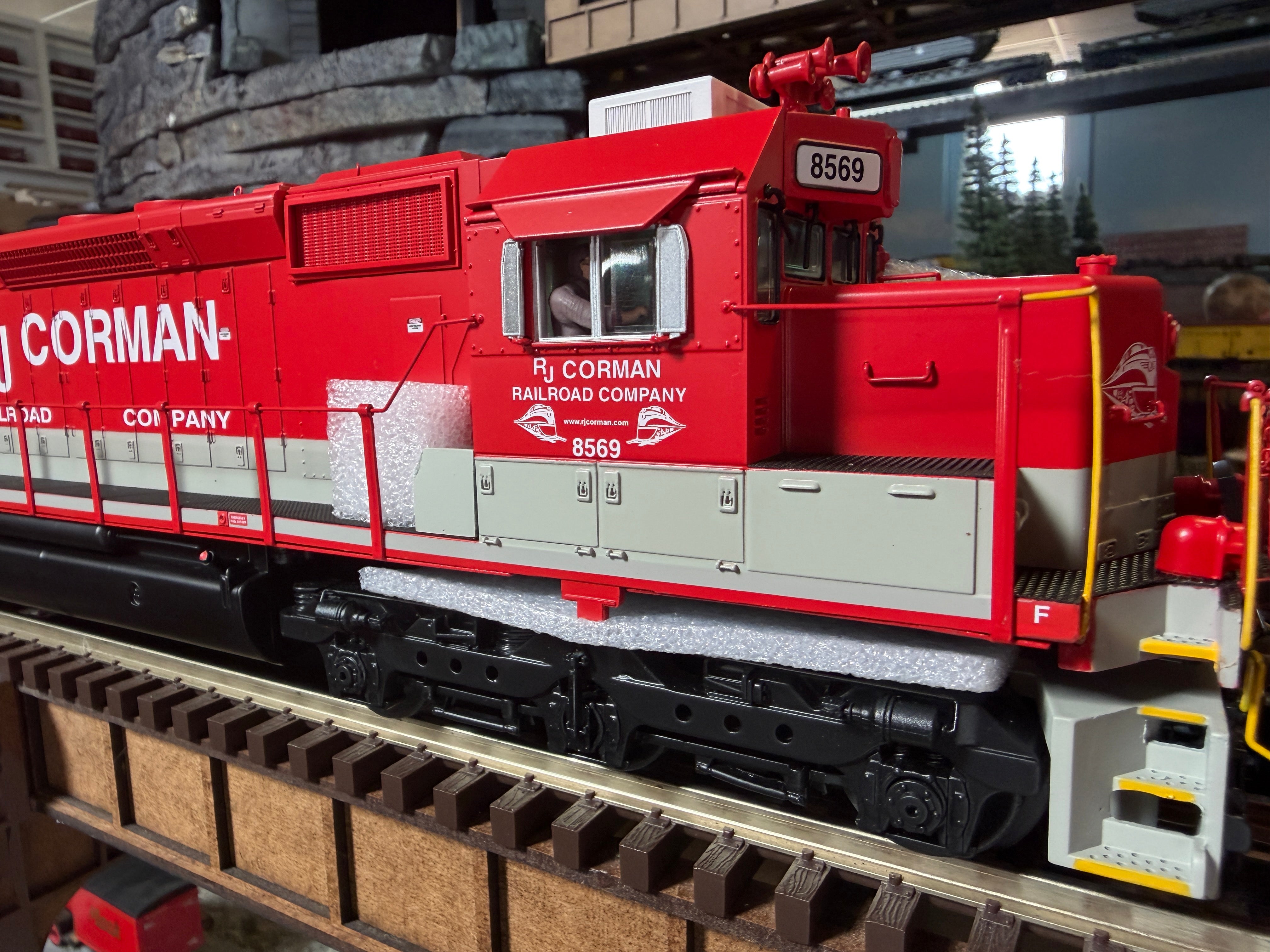 MTH 20-22124-1 - Premier - SD40T-2 Tunnel Motor Diesel Engine "RJ Corman" #8336 w/ PS3