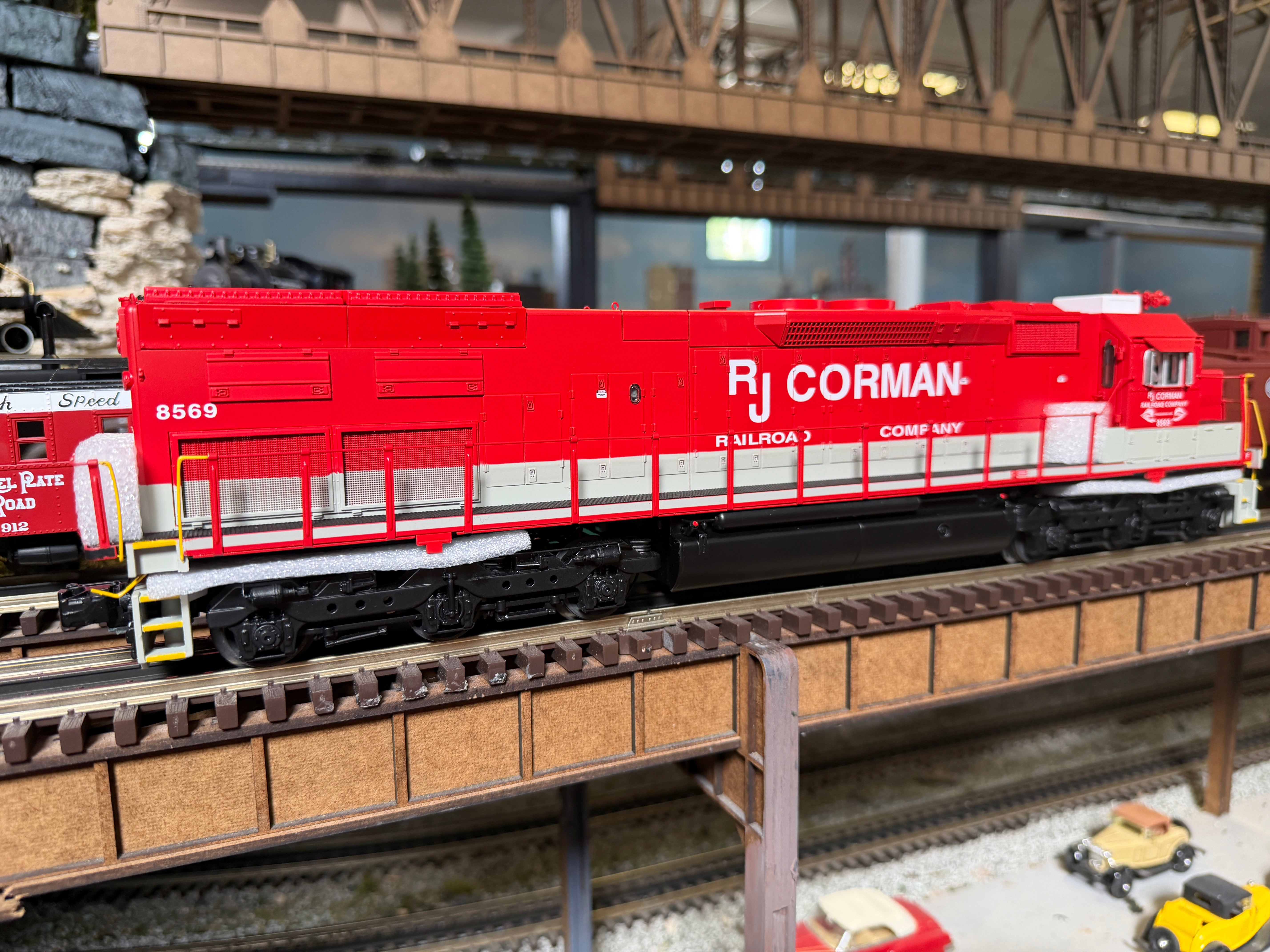 MTH 20-22124-1 - Premier - SD40T-2 Tunnel Motor Diesel Engine "RJ Corman" #8336 w/ PS3