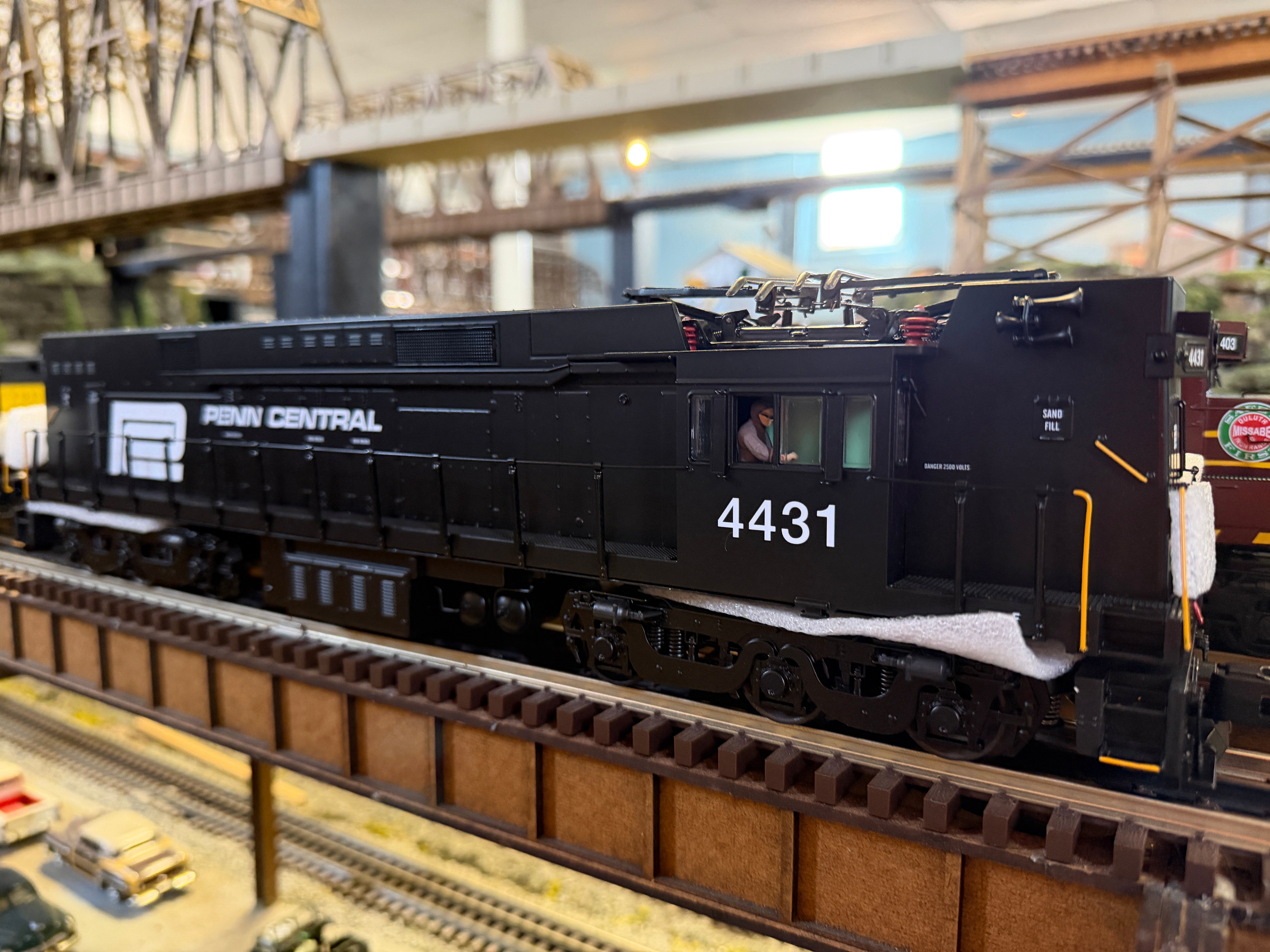 MTH 20-5747-1 - Premier - E44 Electric Engine "Penn Central" #4431w/ PS3