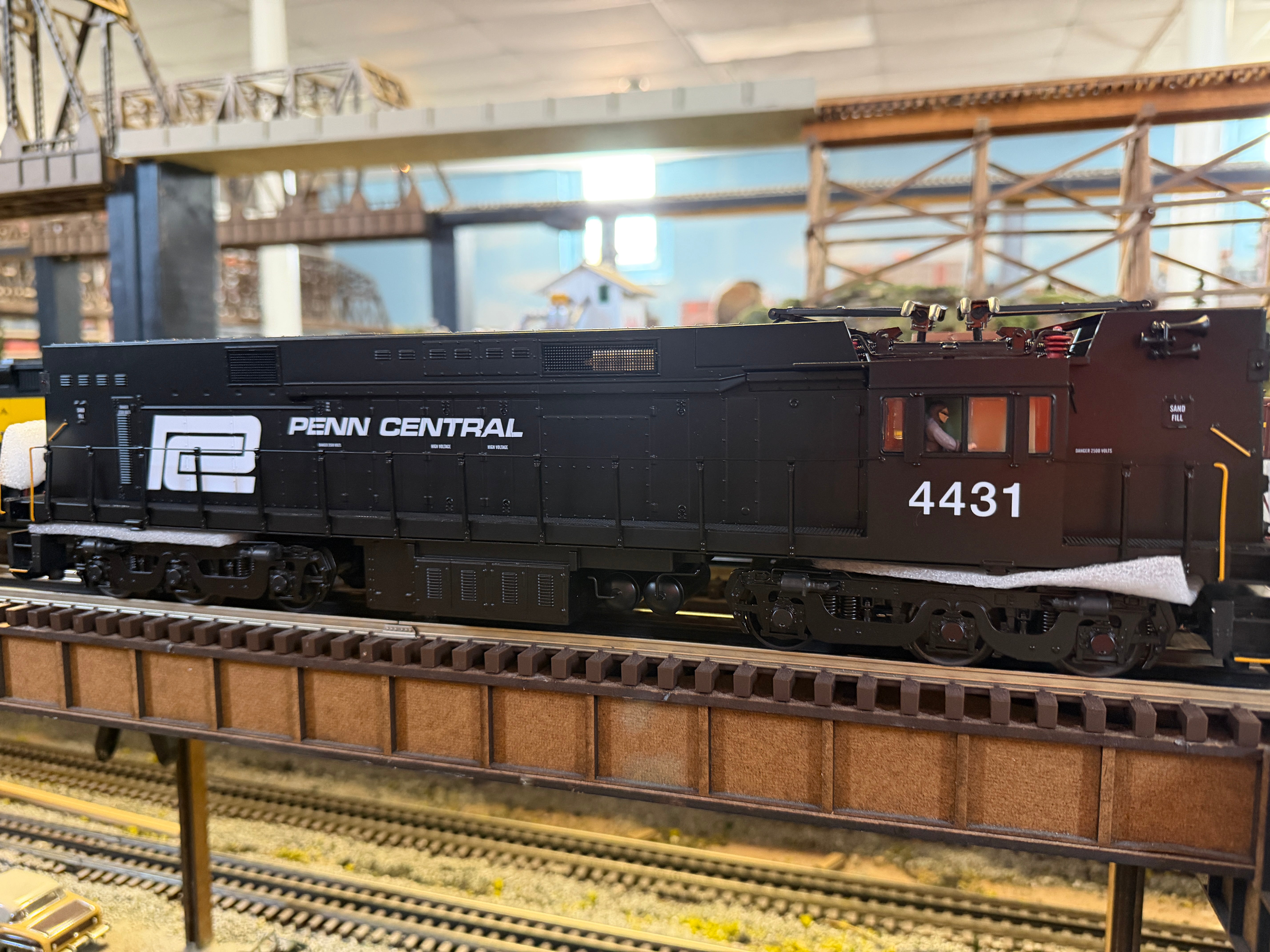 MTH 20-5747-1 - Premier - E44 Electric Engine "Penn Central" #4431w/ PS3