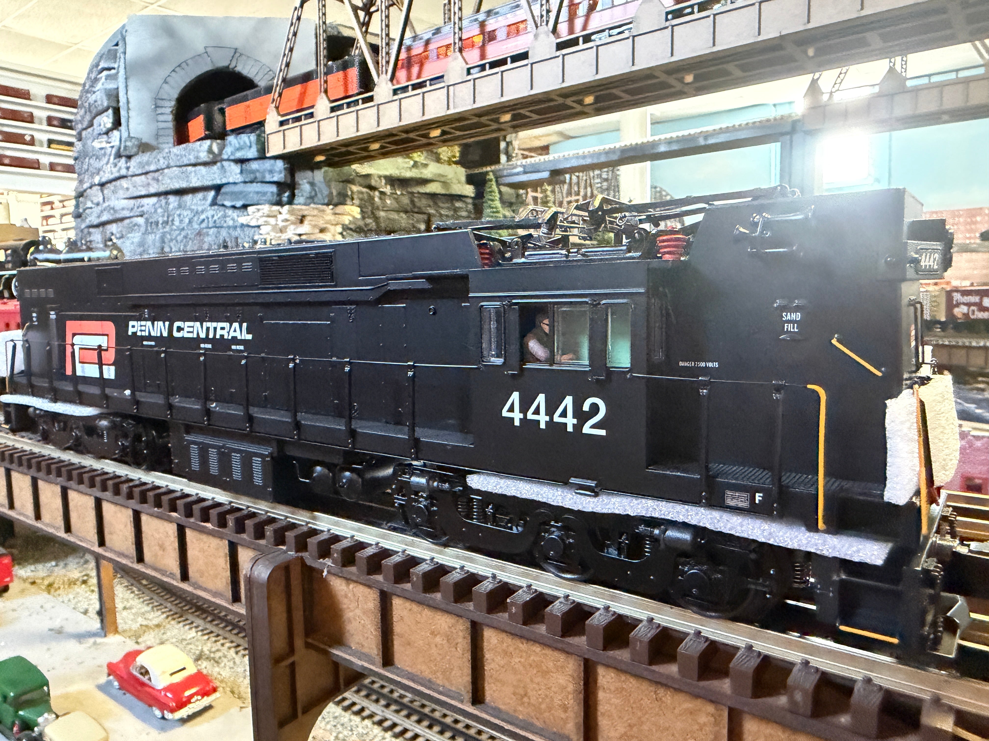 MTH 20-5750-1 - Premier - E44 Electric Engine "Penn Central" #4442 w/ PS3