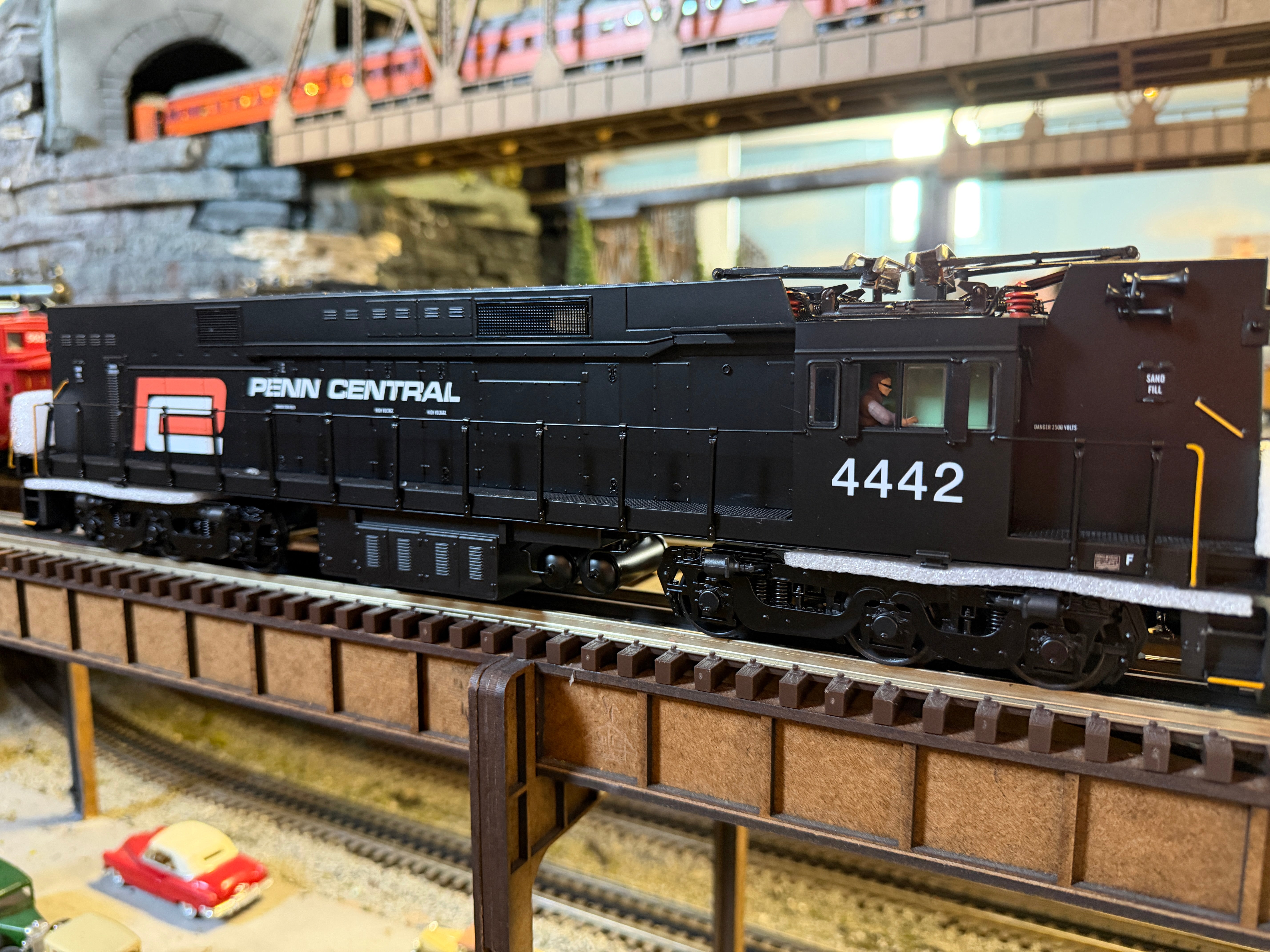 MTH 20-5750-1 - Premier - E44 Electric Engine "Penn Central" #4442 w/ PS3