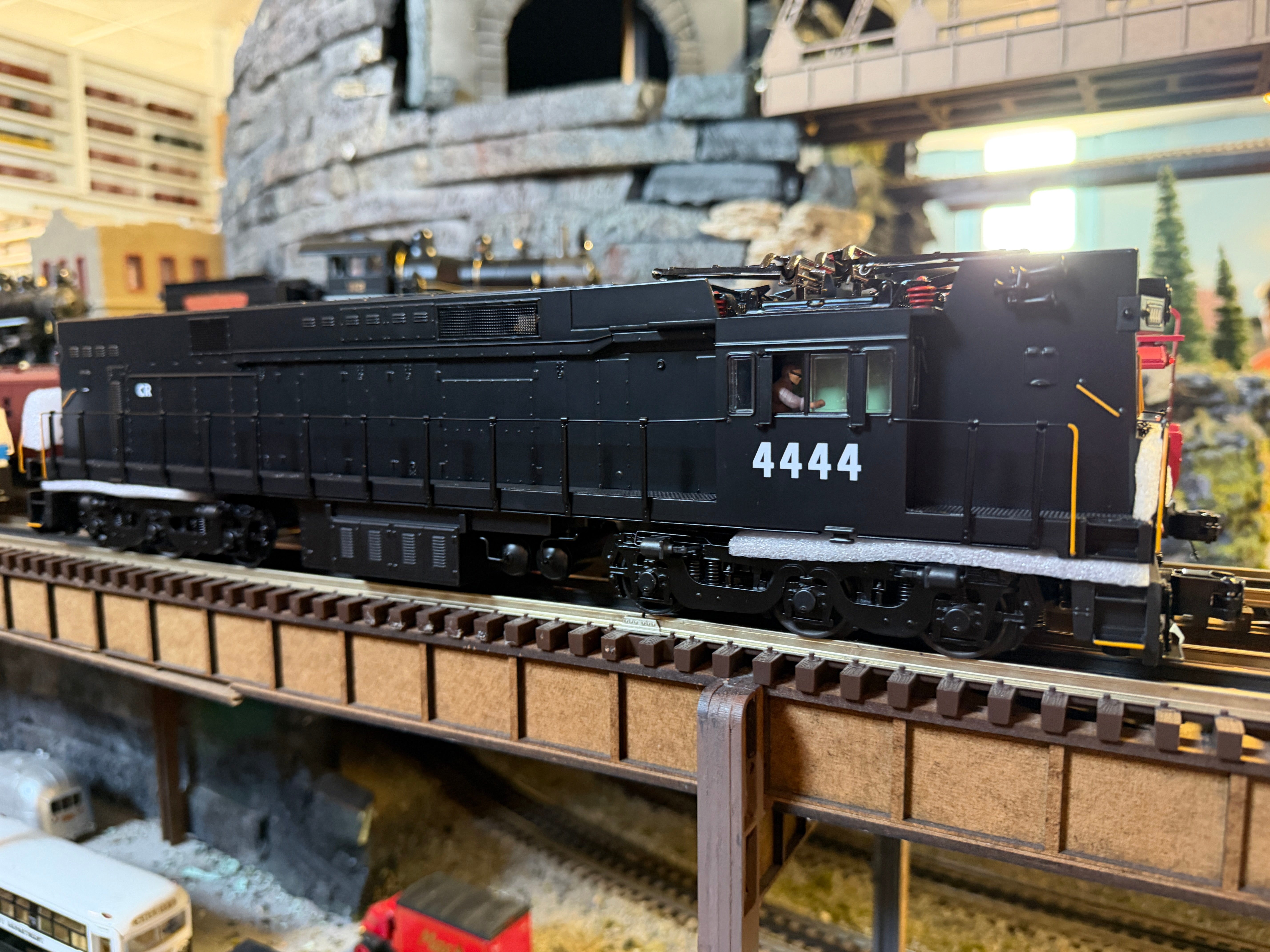 MTH 20-5746-1 - Premier - E44 Electric Engine "Conrail" #4444 w/ PS3