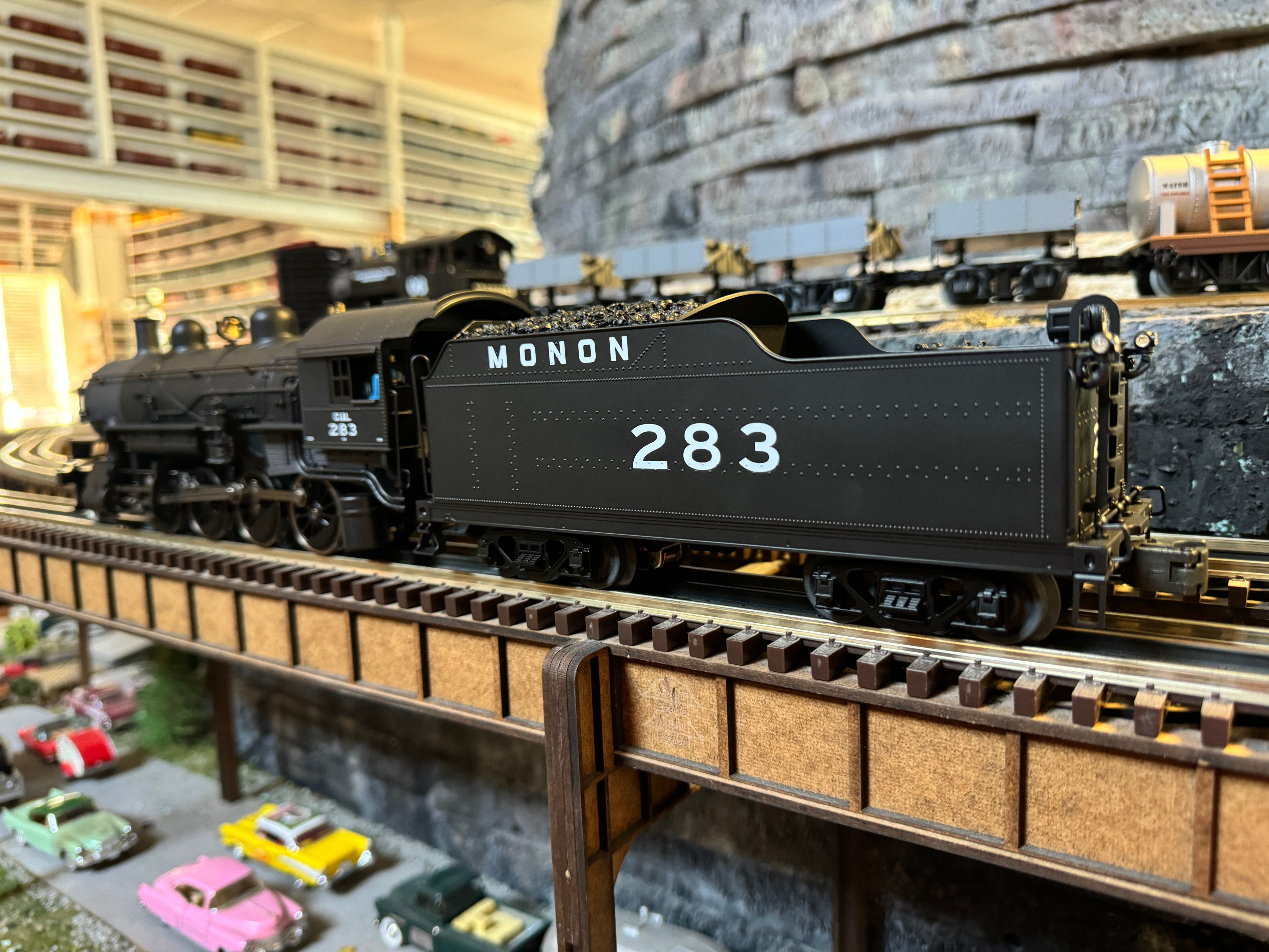 Lionel 2431800 - Legacy Consolidation Steam Engine "Monon" #283 - Custom Run for MrMuffin'sTrains