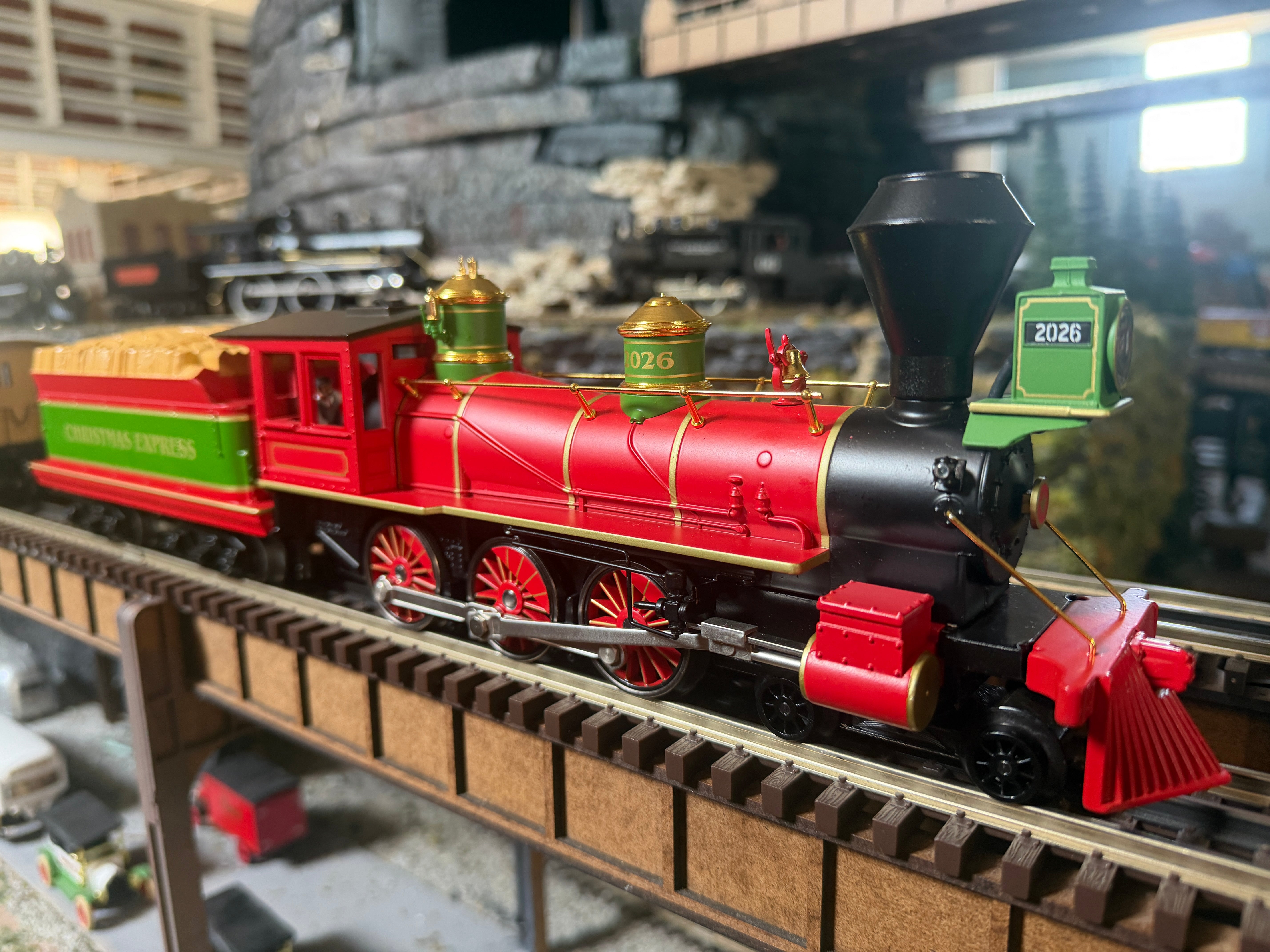 MTH 4-6-0 Ten Wheeler Steam Engine & Passenger Set "Christmas" - Custom Run for MrMuffin'sTrains