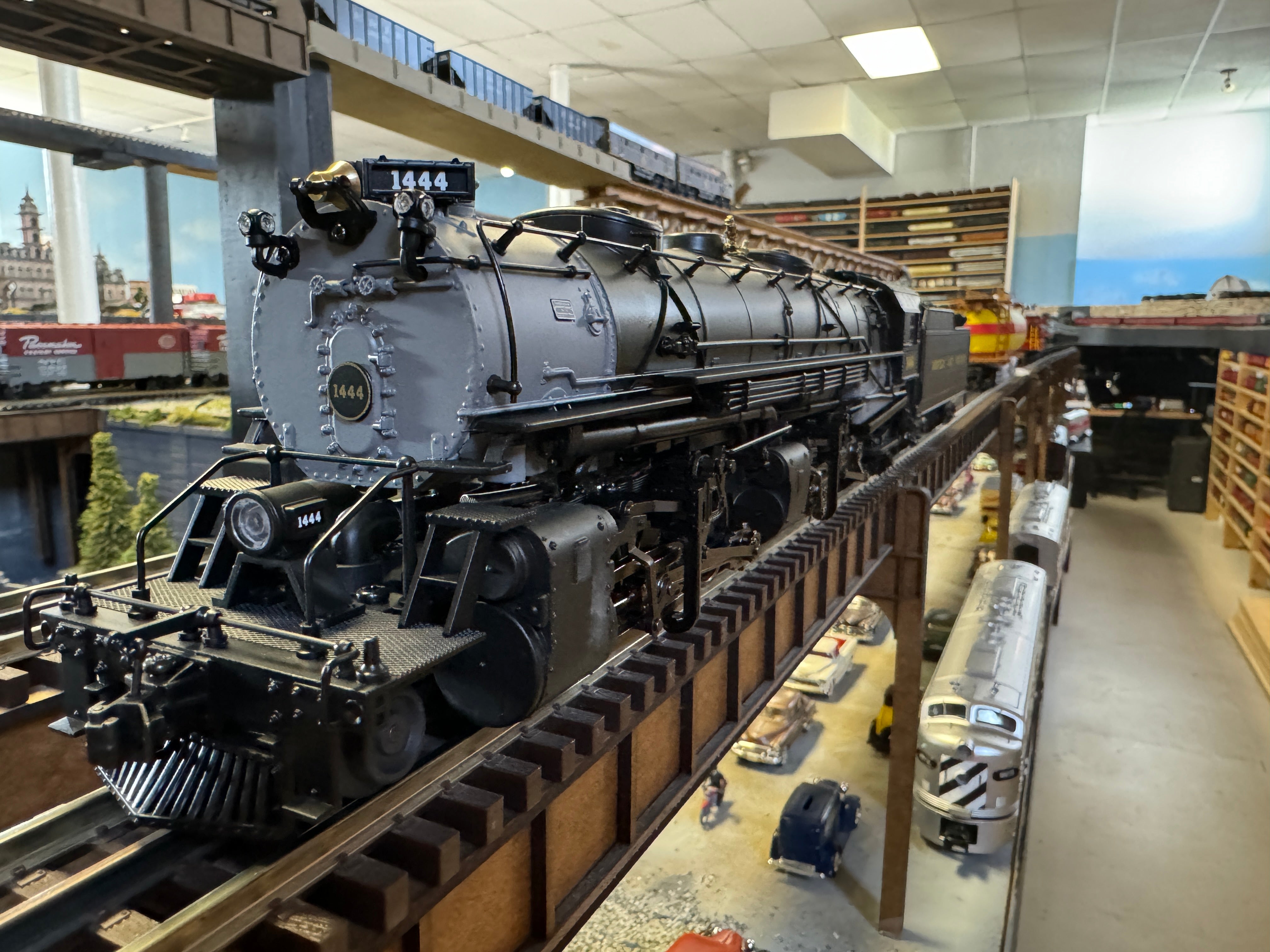 Lionel 2431820 - Legacy 2-6-6-2 Steam Engine "Norfolk & Western" #1444 - Custom Run for MrMuffin'sTrains