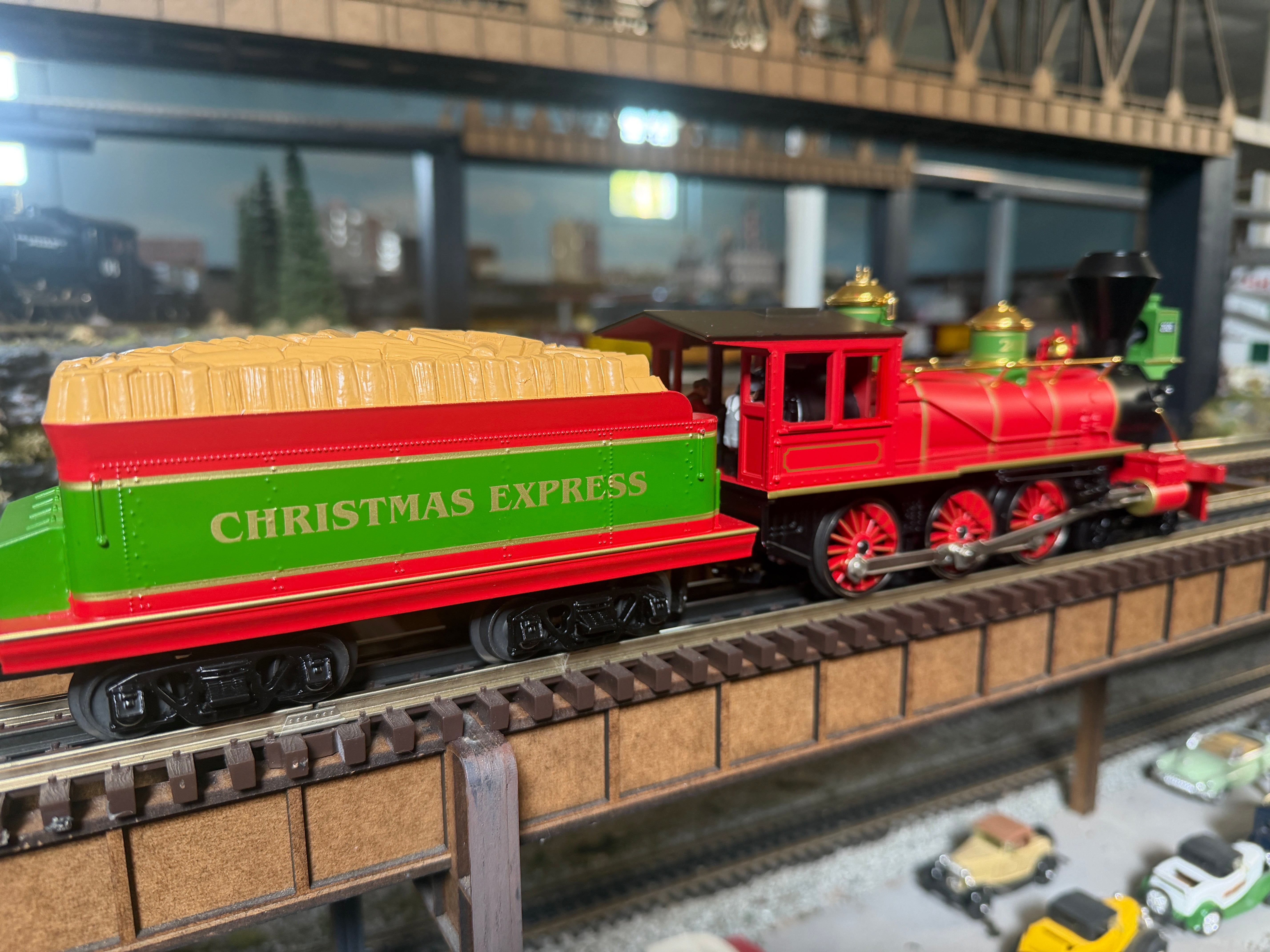 MTH 4-6-0 Ten Wheeler Steam Engine & Passenger Set "Christmas" - Custom Run for MrMuffin'sTrains