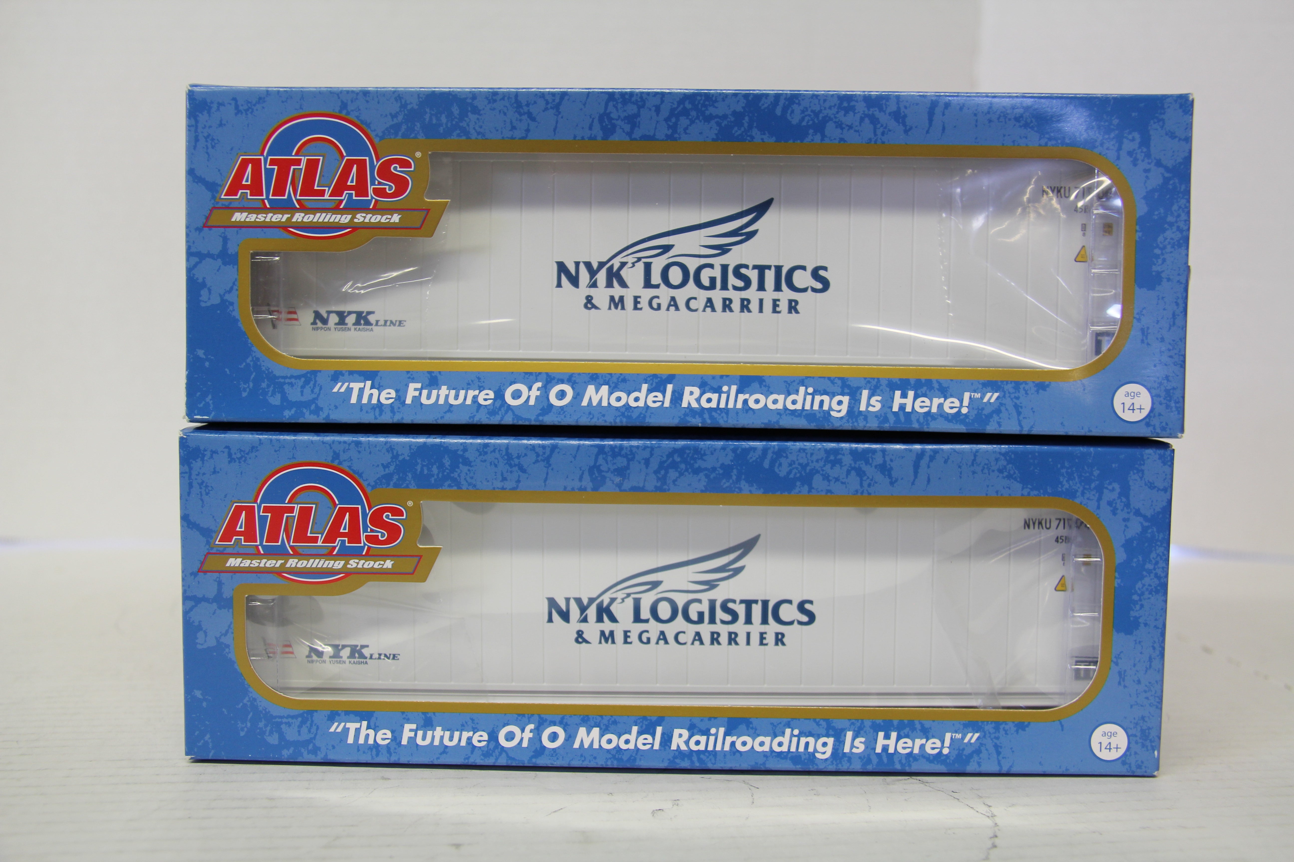 Atlas #3006353-1, -3 NYK Lines 40' Refrigerated Container-2 Set-Second hand-M5658