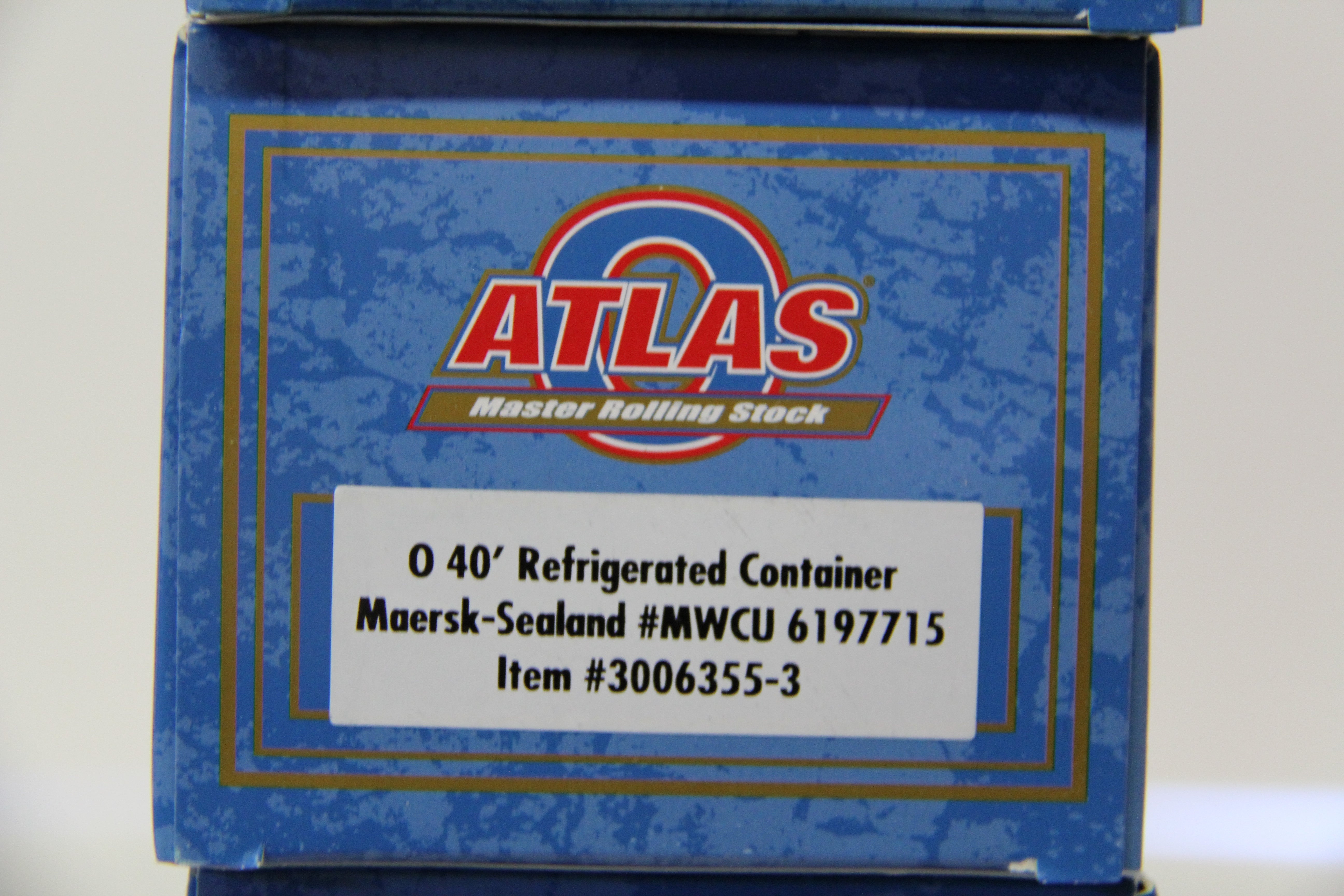 Atlas #3006355-1, -3, 4  Maersk-Sealand 40' Refrigerated Container-3 Set-Second hand-M5663