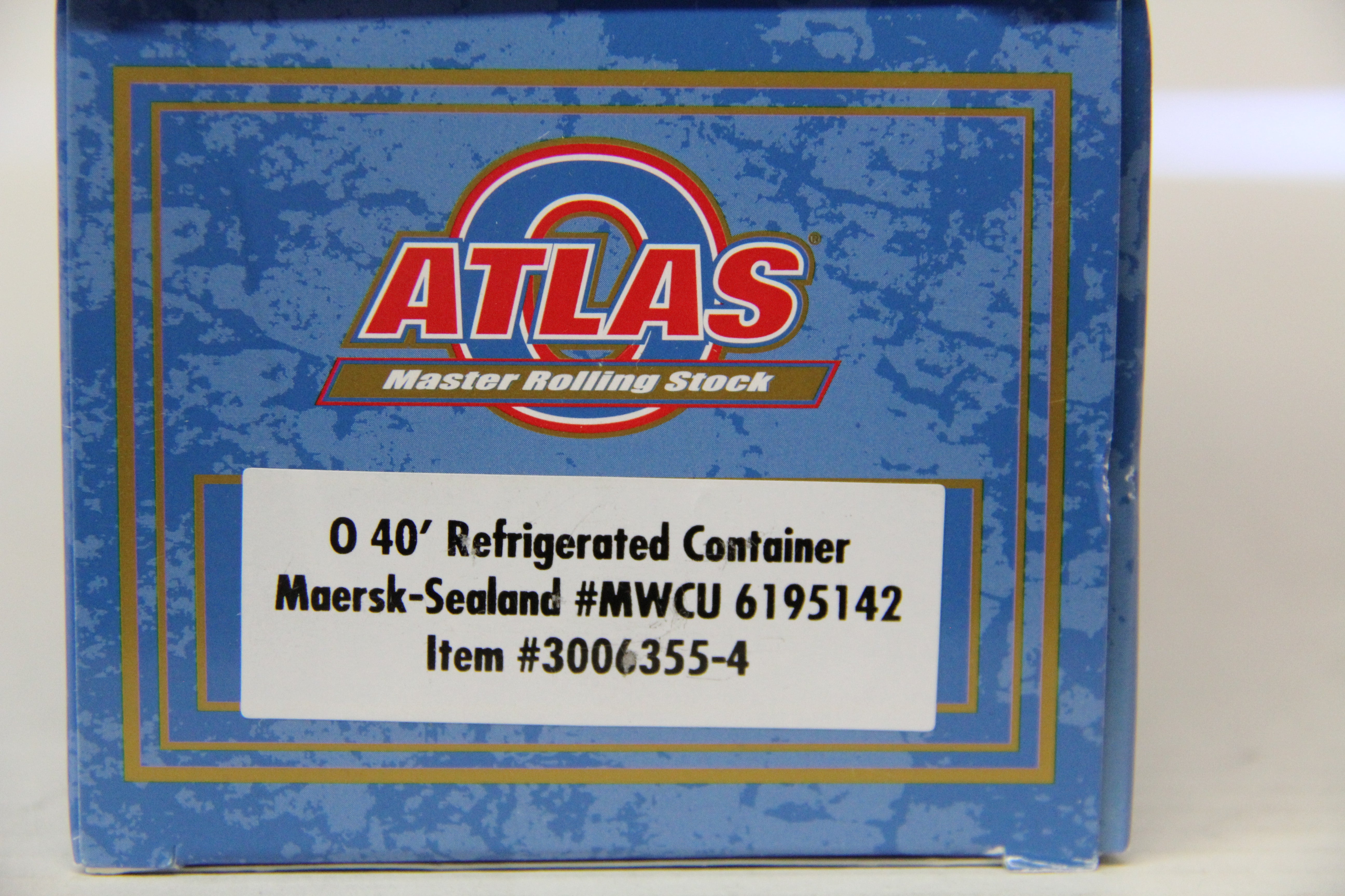 Atlas #3006355-1, -3, 4  Maersk-Sealand 40' Refrigerated Container-3 Set-Second hand-M5663