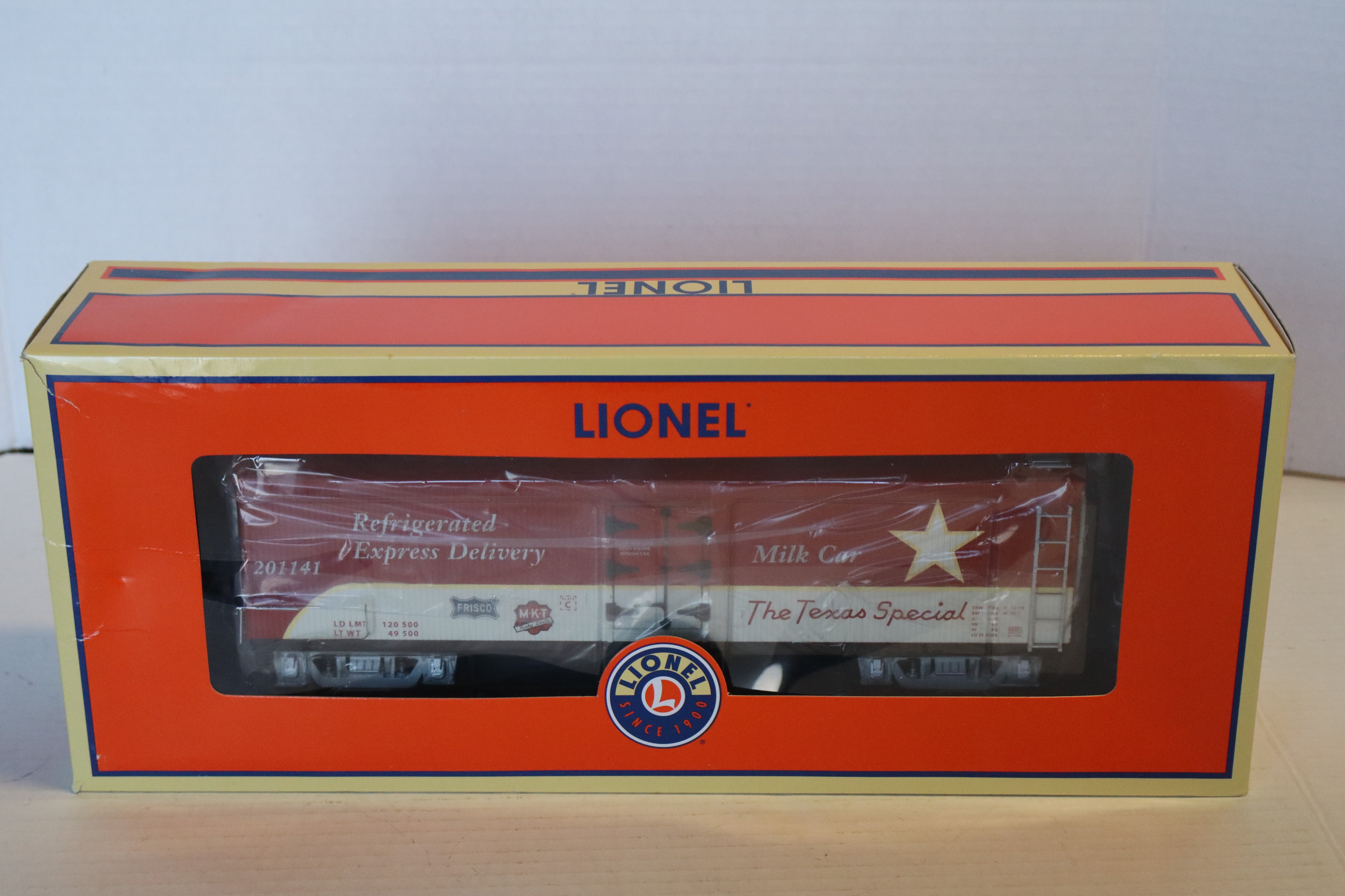 2011 Lionel 6-52581 Texas Special Dallas Milk Car-Second hand-M8218
