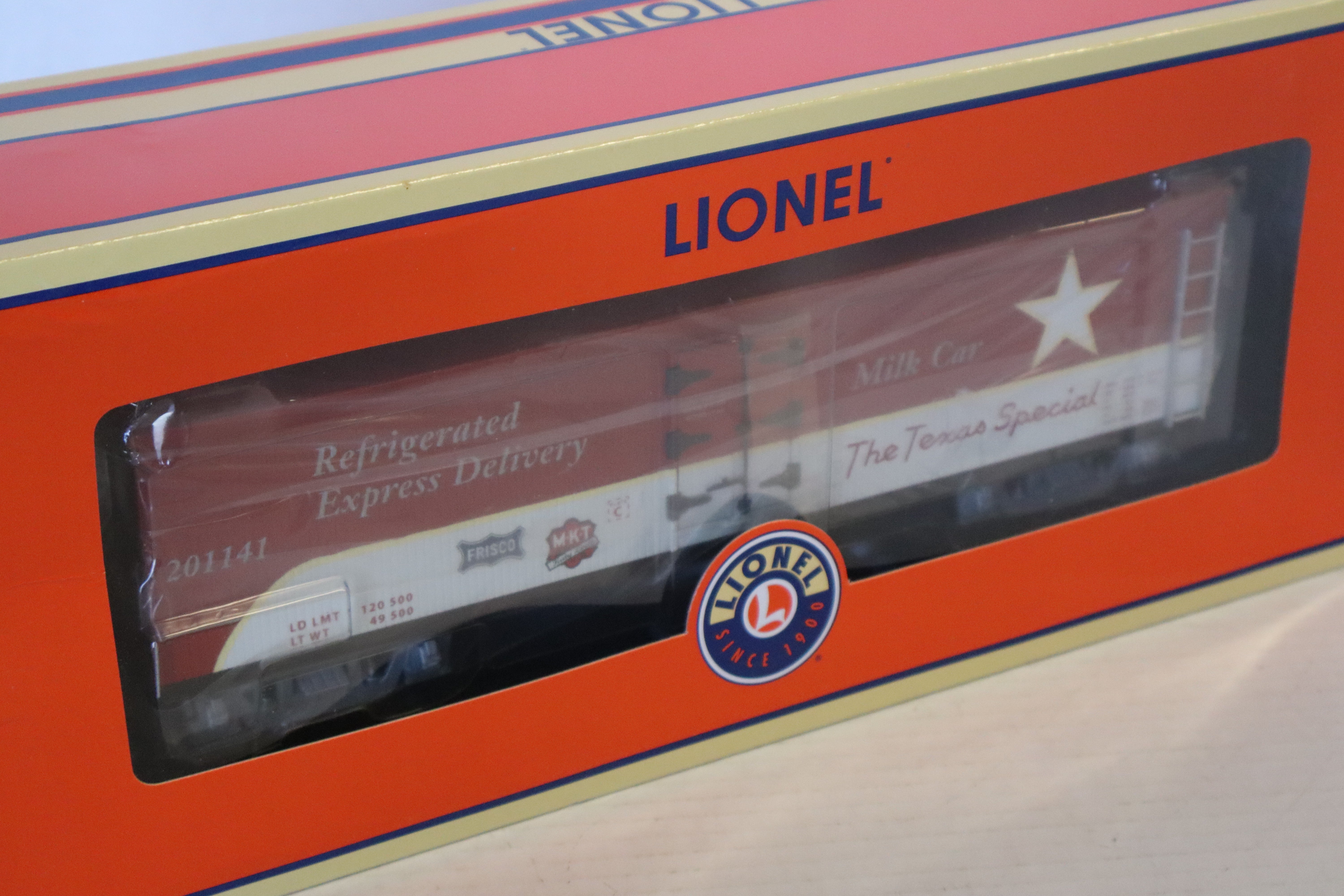 2011 Lionel 6-52581 Texas Special Dallas Milk Car-Second hand-M8218