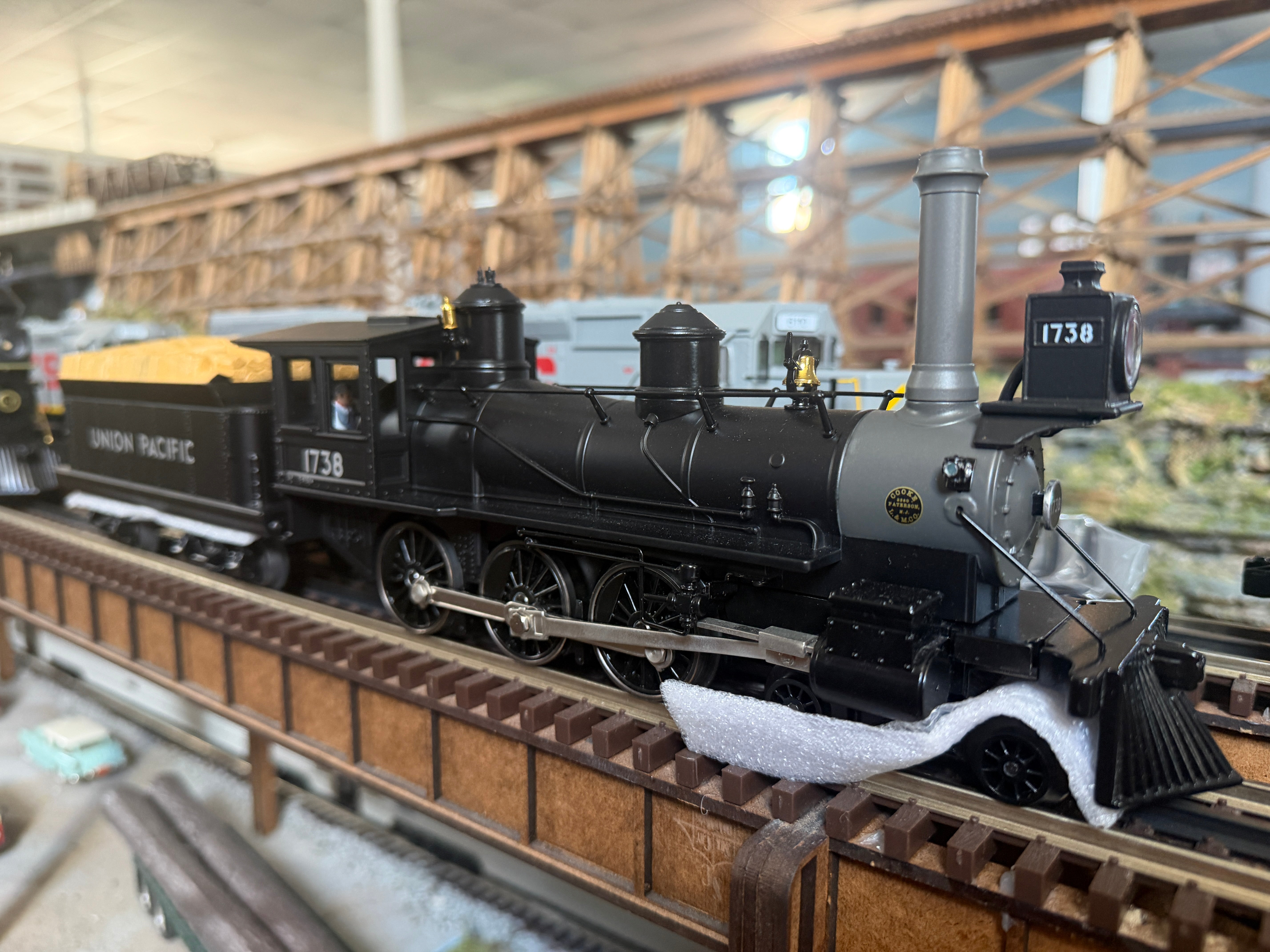 MTH 30-1914-1 - RailKing - 4-6-0 Ten Wheeler Steam Engine "Union Pacific" #1738 w/ PS3