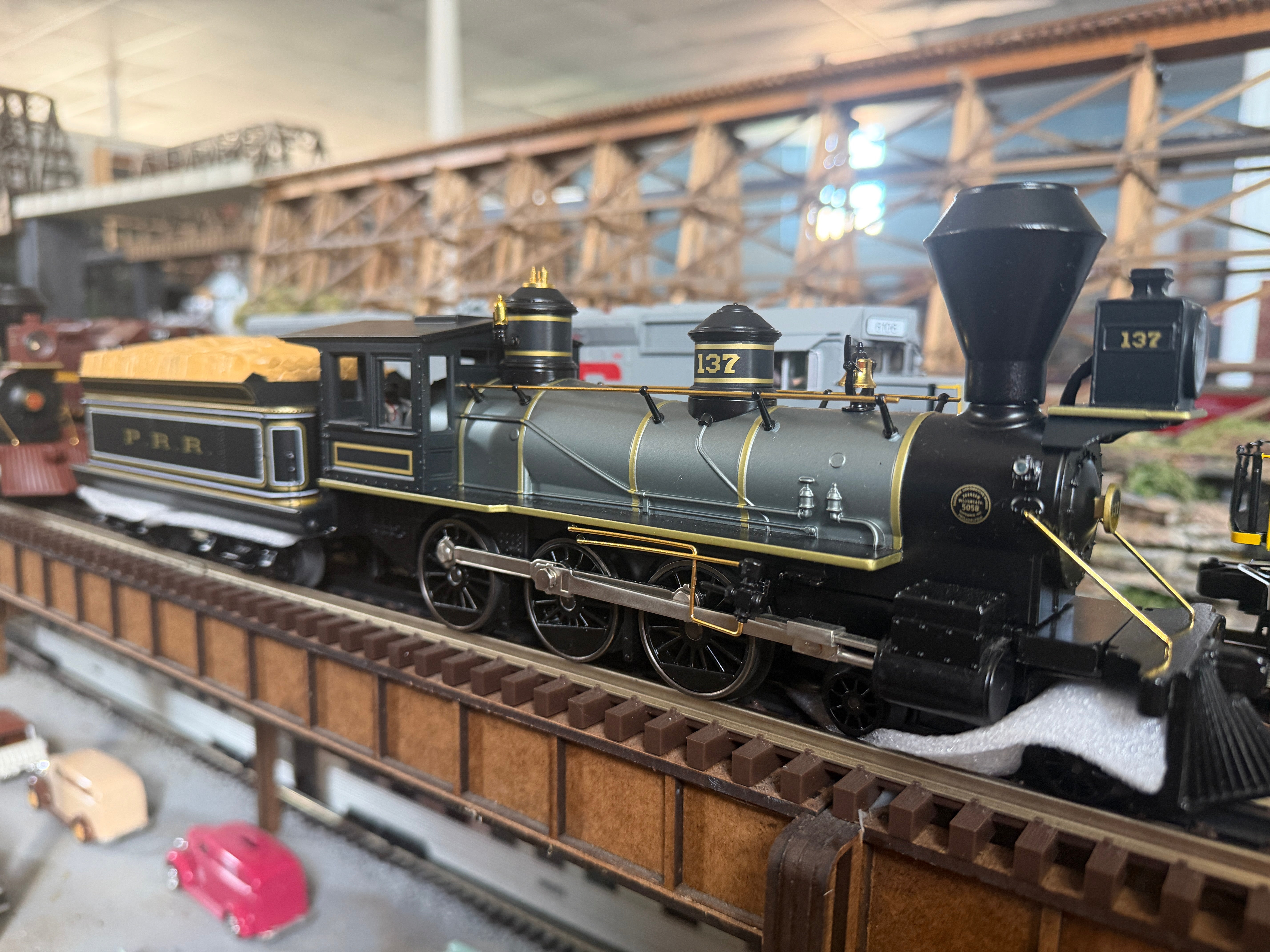 MTH 30-1909-1 - RailKing  - 4-6-0 Ten Wheeler Steam Engine "Pennsylvania" #137 w/ PS3