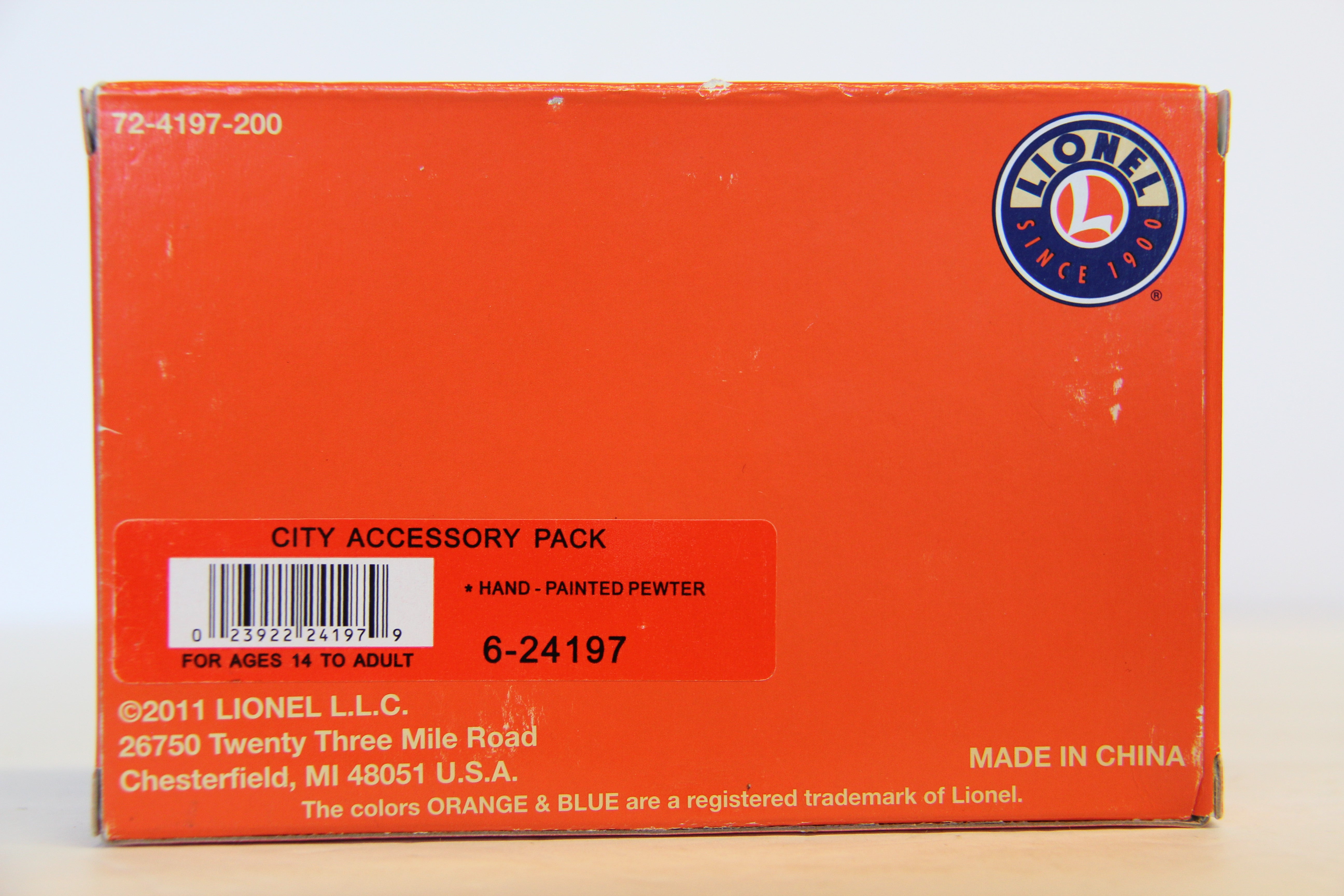 Lionel 6-24197 City Accessory Pack-Second hand-M7018