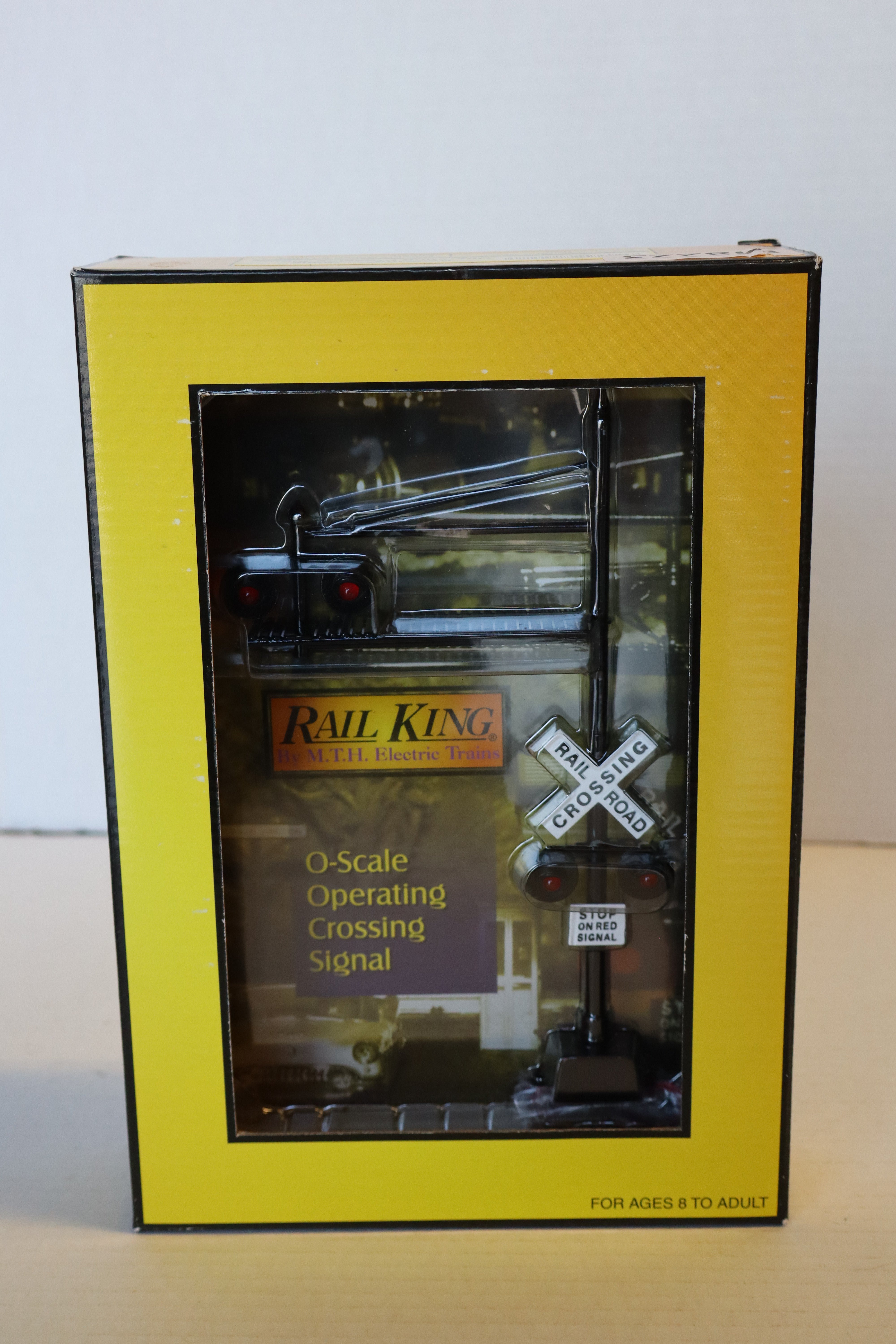 Rail King 30-11010 Operating Crossing Signal-Second hand-M8223