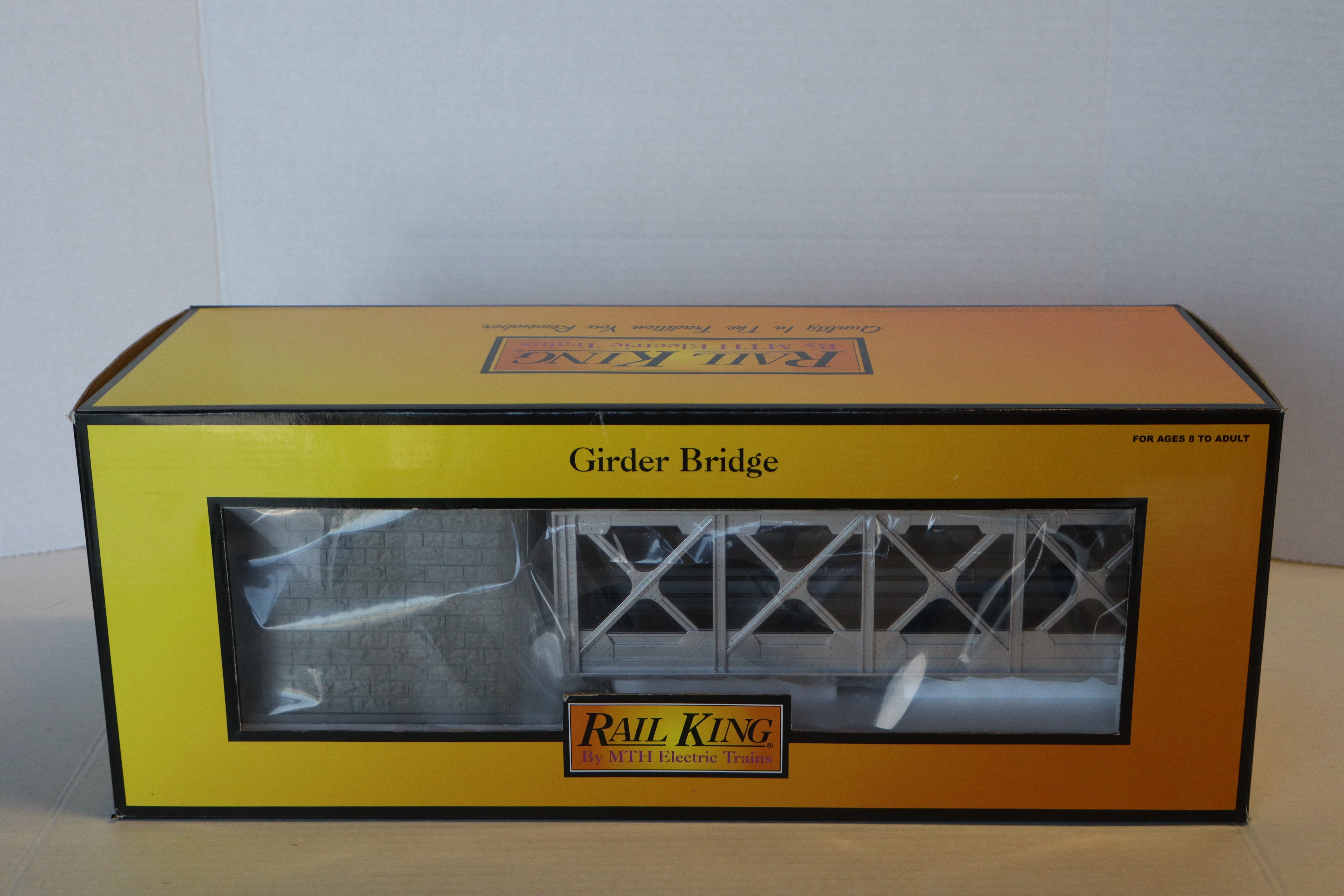 Rail King 40-1014 Silver Girder Bridge-Second hand-M8226