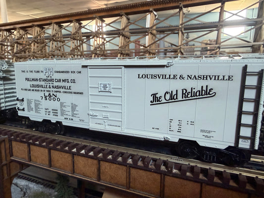 Ready Made Trains RMT-96464-2 - 40' PS-1 Boxcar "Louisville & Nashville" #75000 - Custom Run for MrMuffin'sTrains