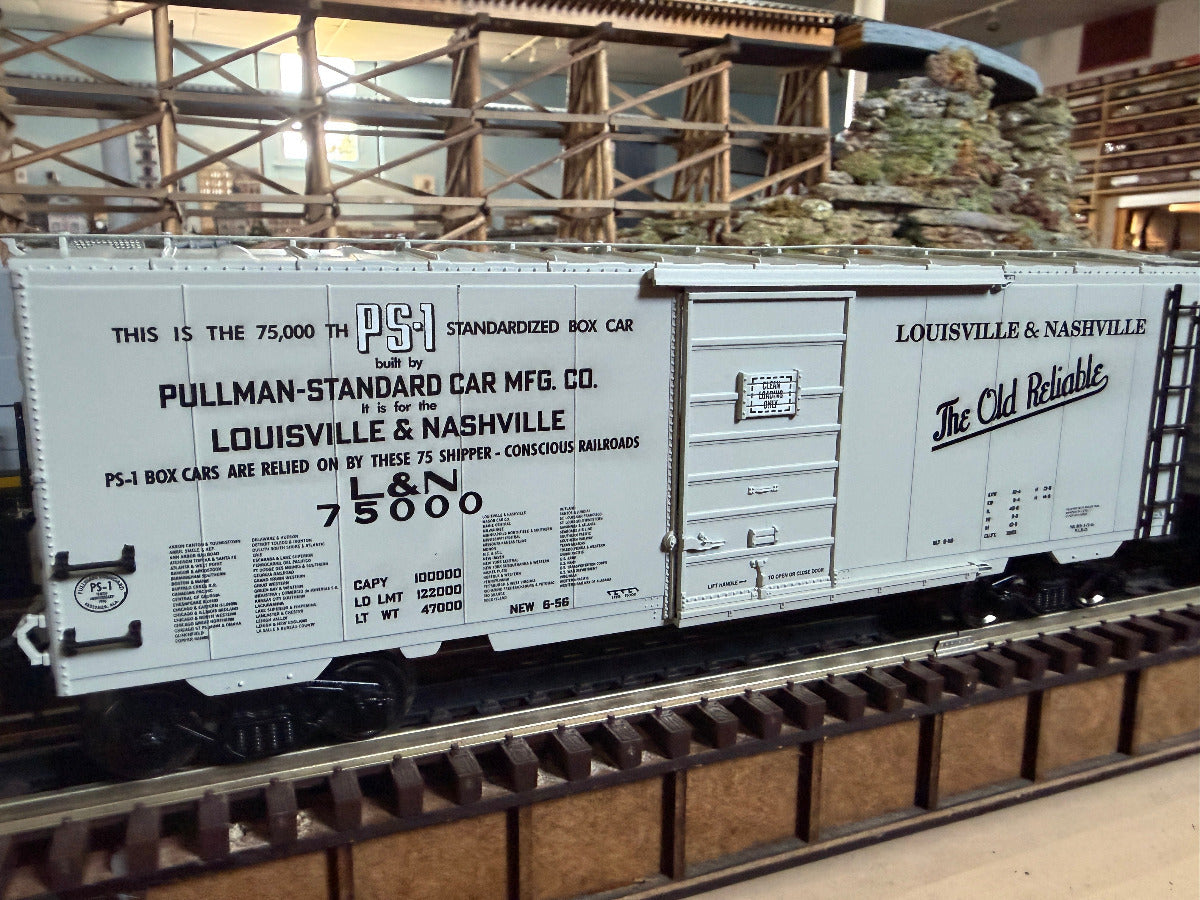 Ready Made Trains RMT-96464-2 - 40' PS-1 Boxcar "Louisville & Nashville" #75000 - Custom Run for MrMuffin'sTrains