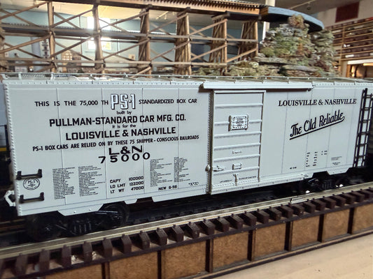 Ready Made Trains RMT-96464-2 - 40' PS-1 Boxcar "Louisville & Nashville" #75000 - Custom Run for MrMuffin'sTrains