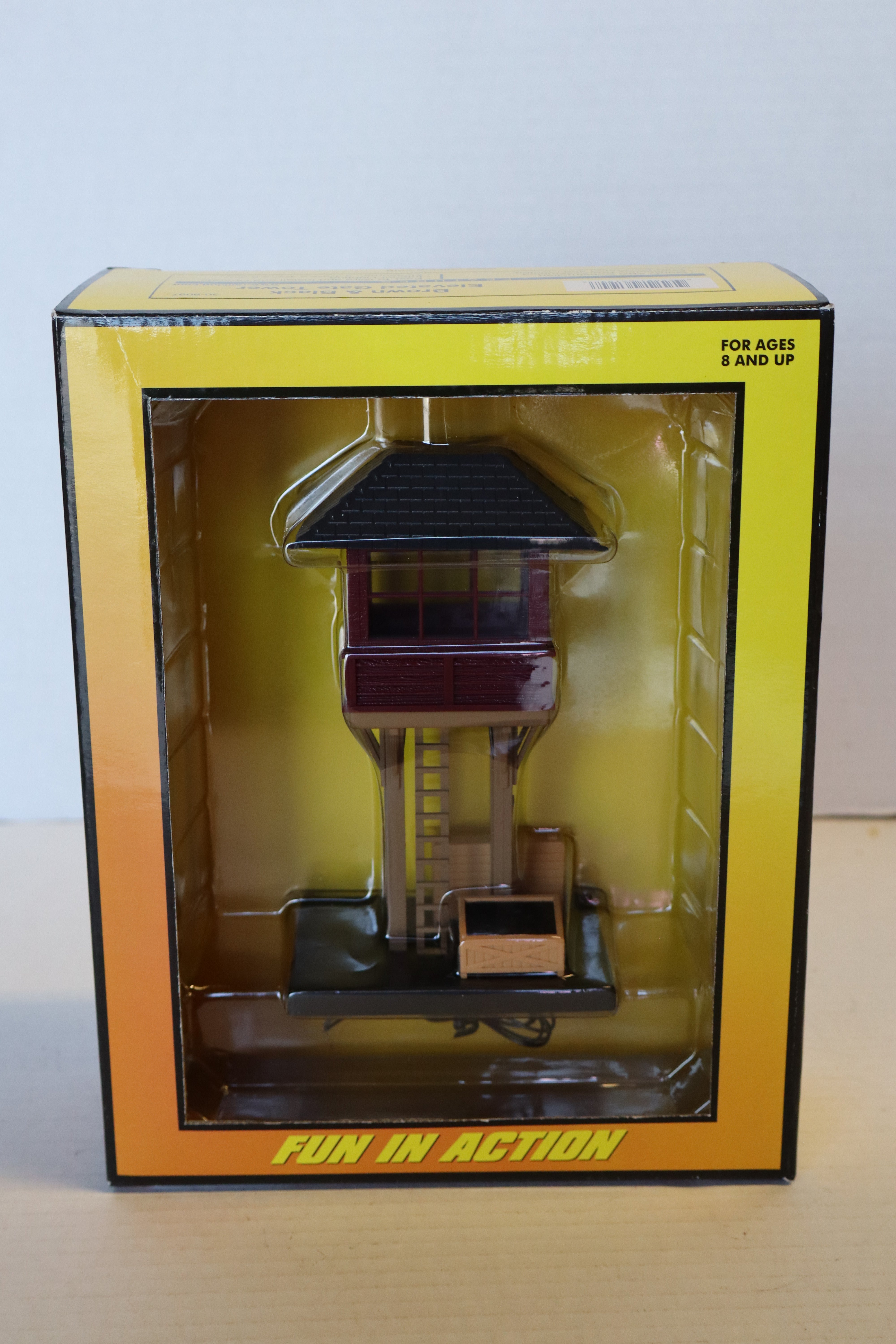 Rail King 30-9097 Brown & Black Elevated Gate Tower-Second hand-M8227