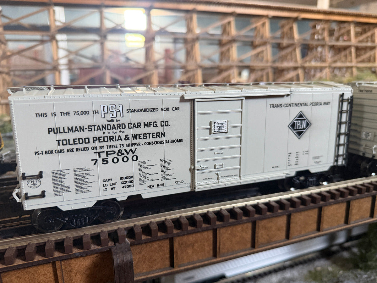Ready Made Trains RMT-96499-49 - 40' PS-1 Boxcar "Toledo, Peoria & Western" #75000 - Custom Run for MrMuffin'sTrains